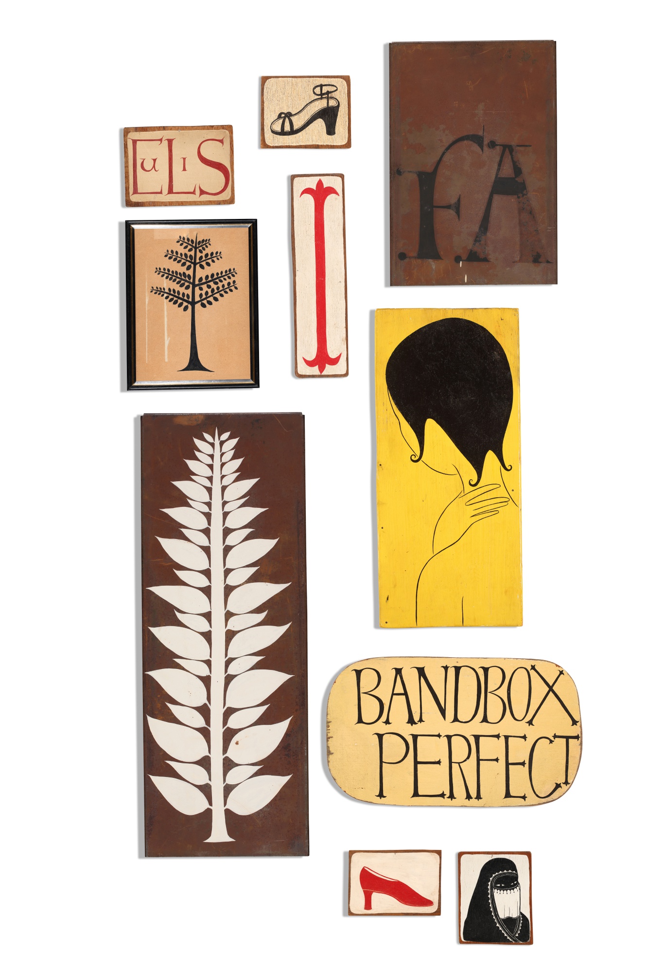 Margaret Kilgallen — Untitled (Bandbox Perfect)