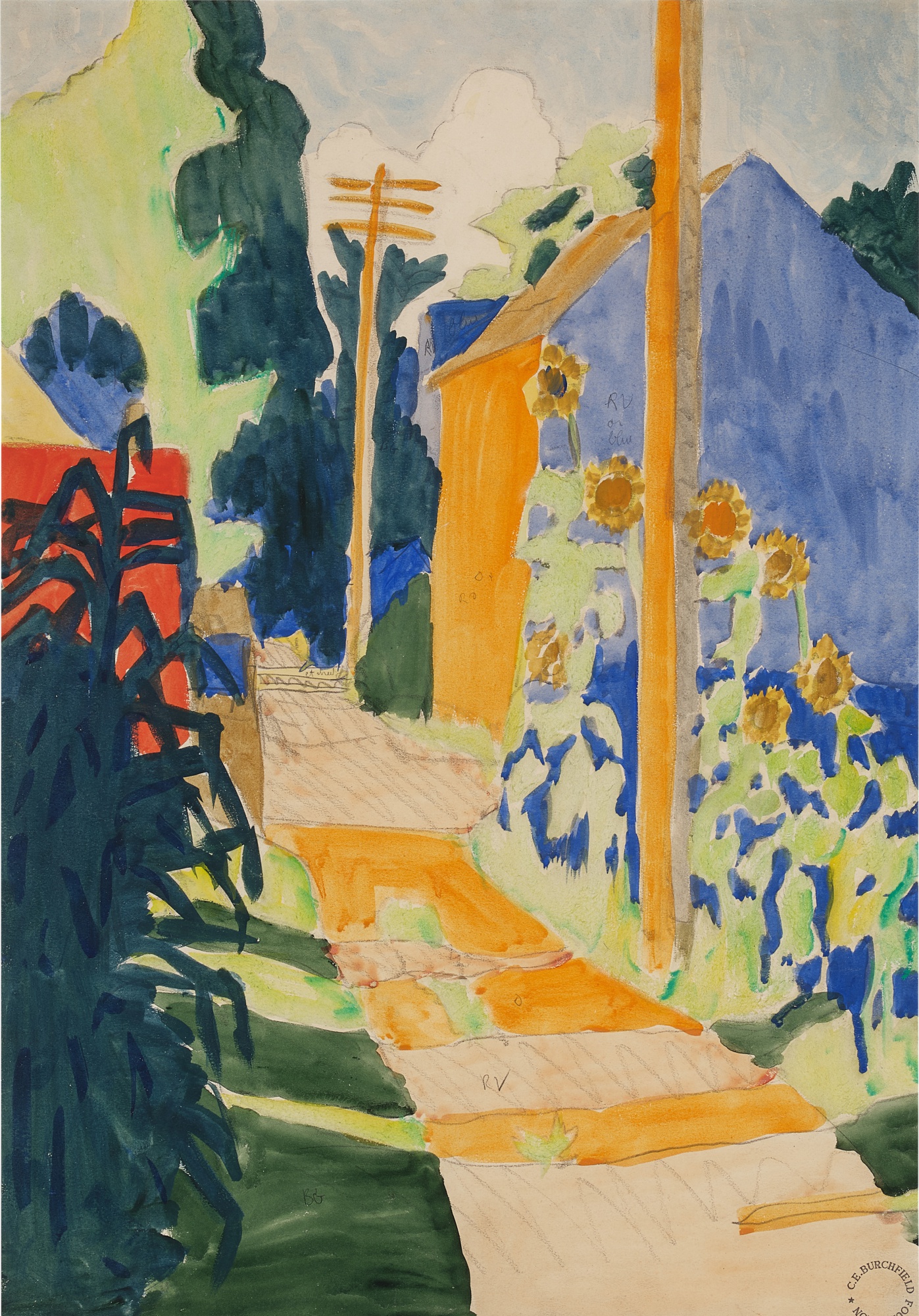 The Mo Ostin Collection — Sunflowers in Sunlight