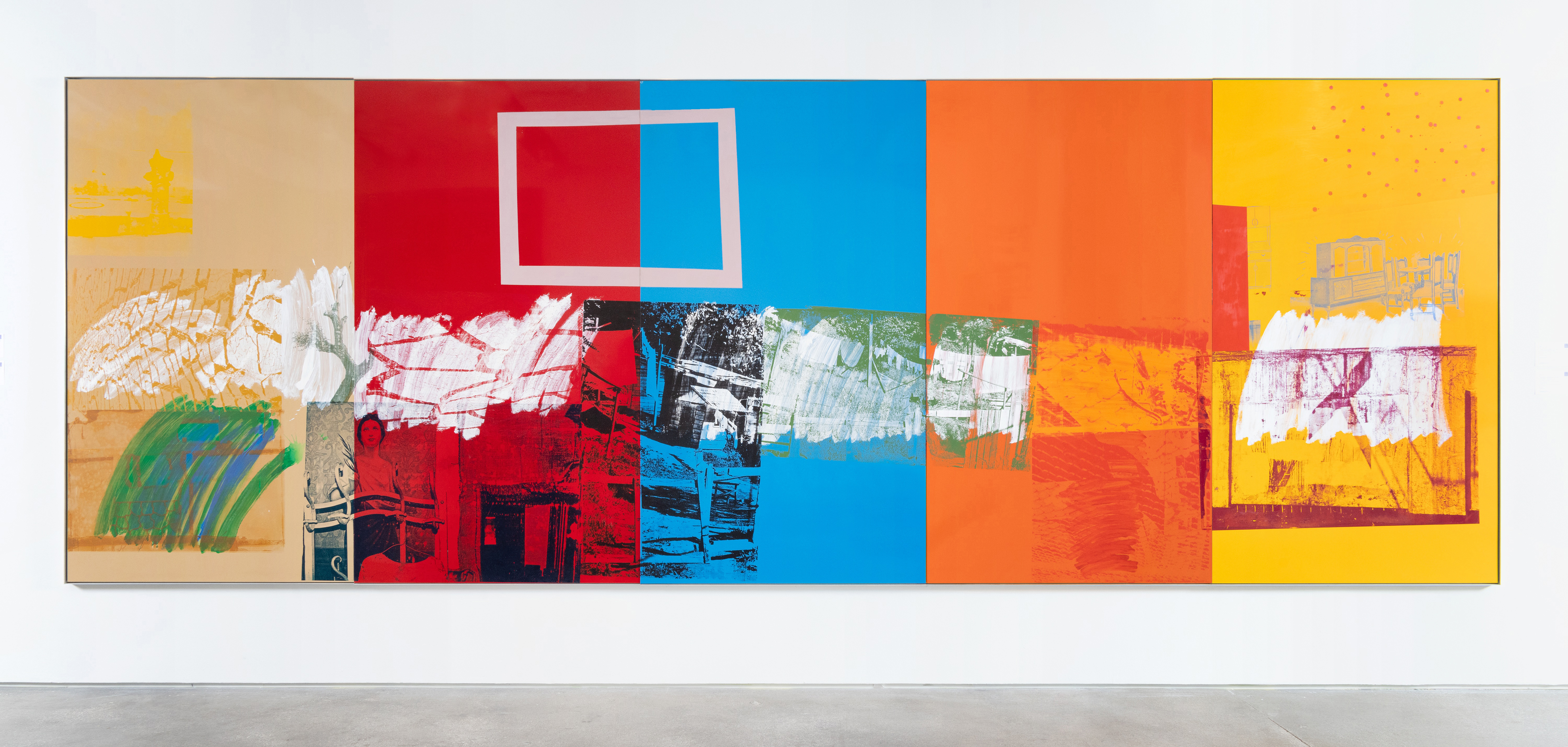 Robert Rauschenberg — New Year's Wall (Urban Bourbon)