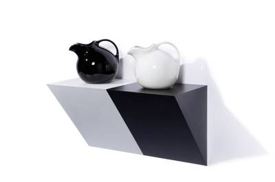 Black and White Pitcher Series #4A