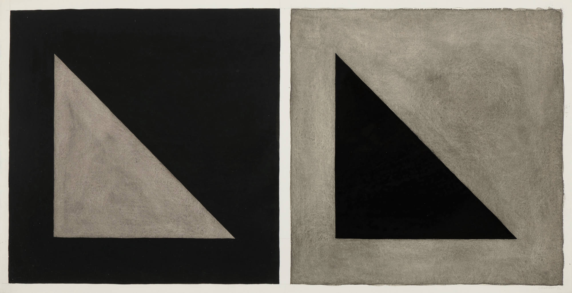 Sol LeWitt — Right Triangle
