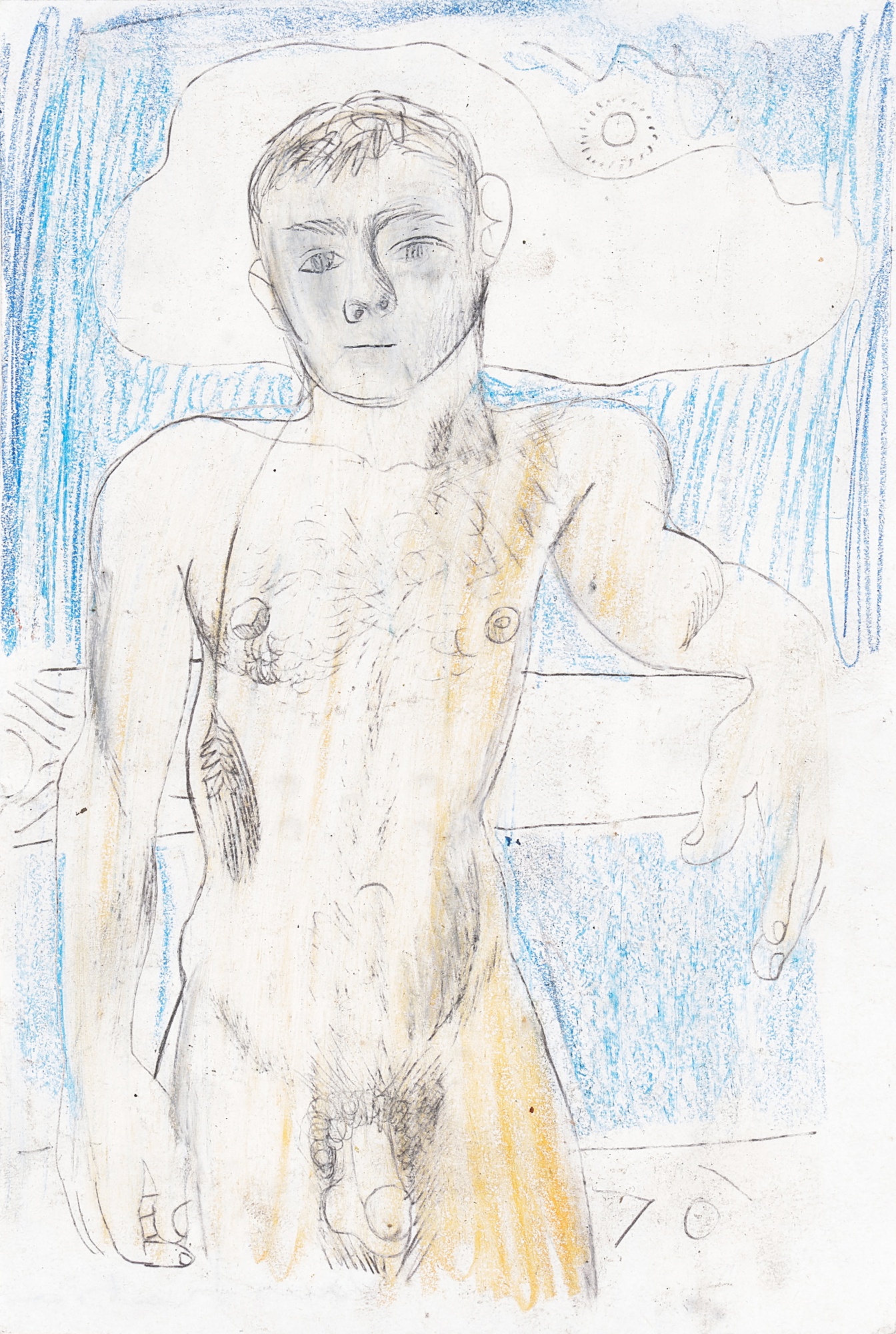 Louis Fratino — Nude Cowboy