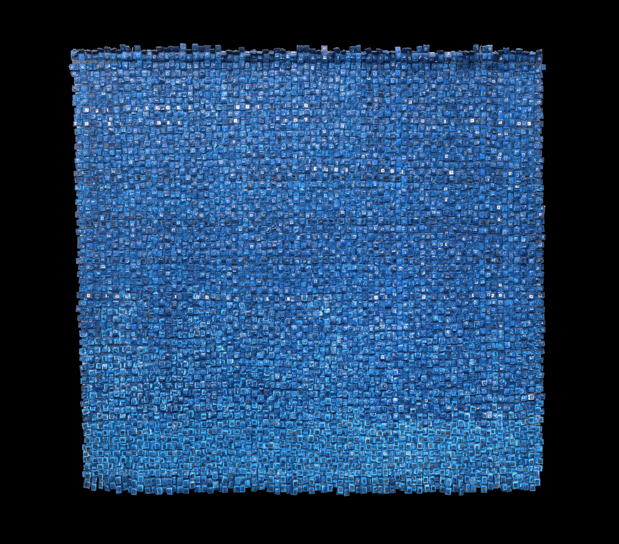 Olga de Amaral — Montaña 22 Azul