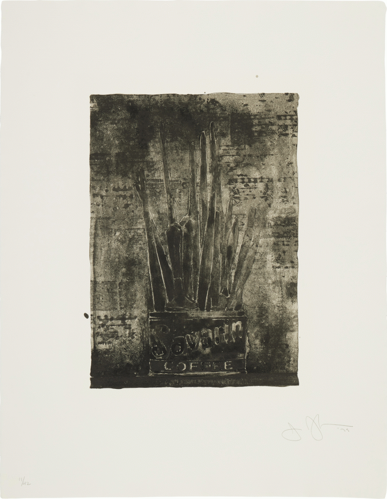 Jasper Johns — Savarin 1 (Cookie)