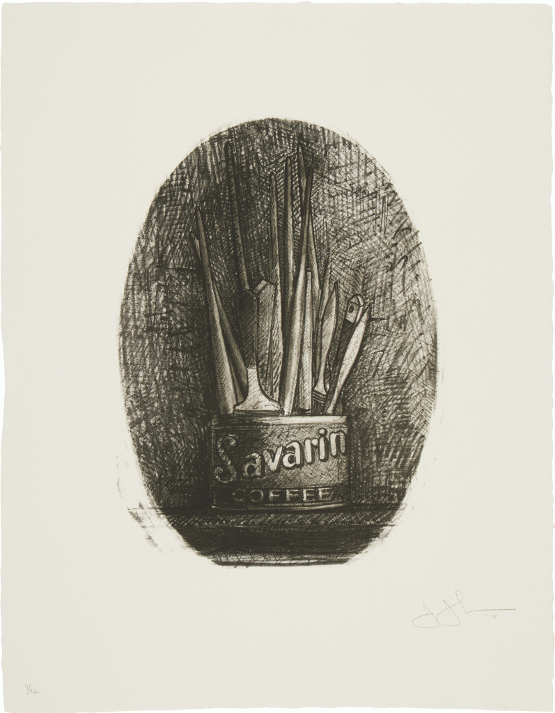 Jasper Johns — Savarin 4 (Oval)