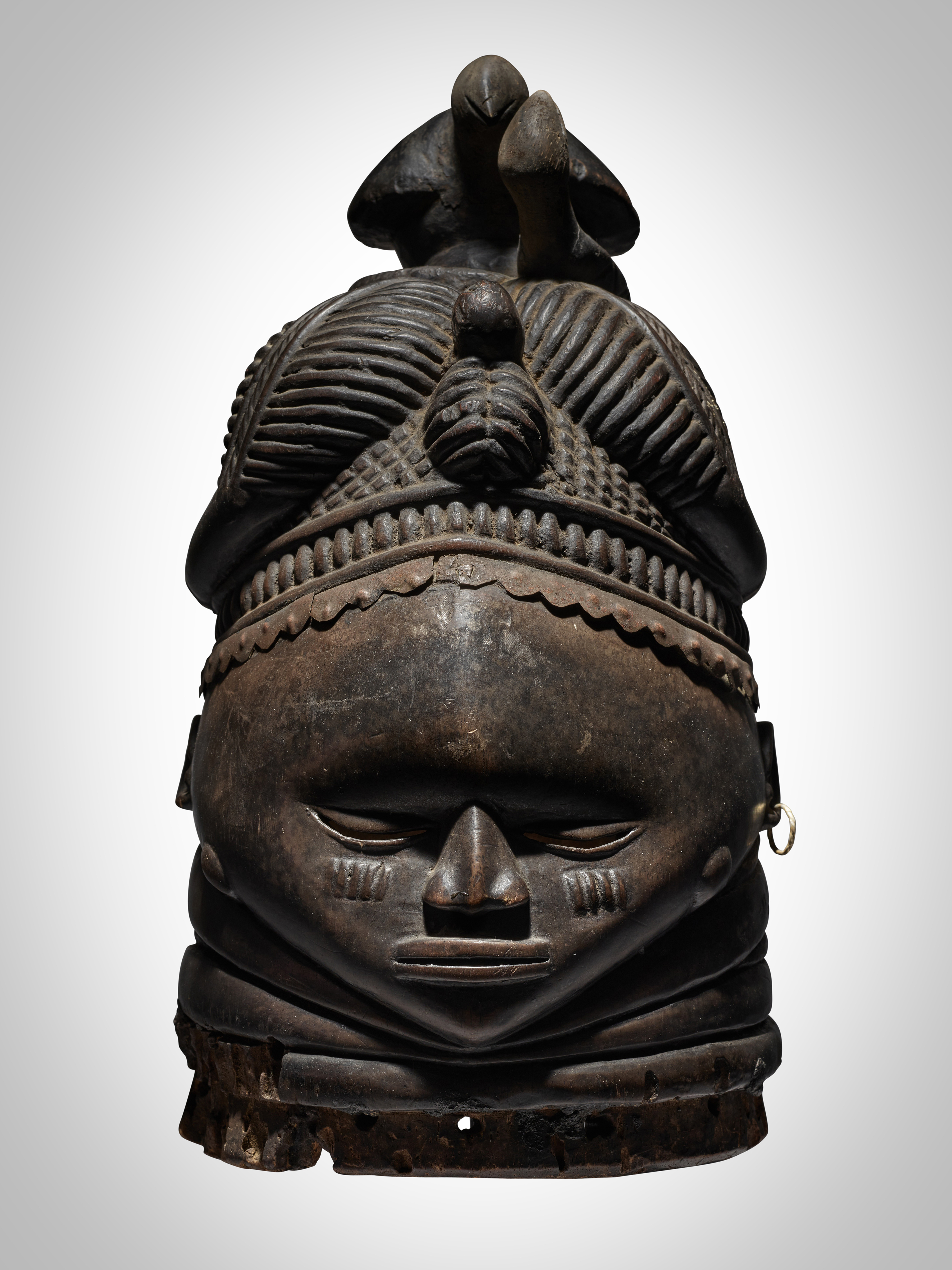 Mende Helmet Mask, Sierra Leone — Mende Helmet Mask, Sierra Leone