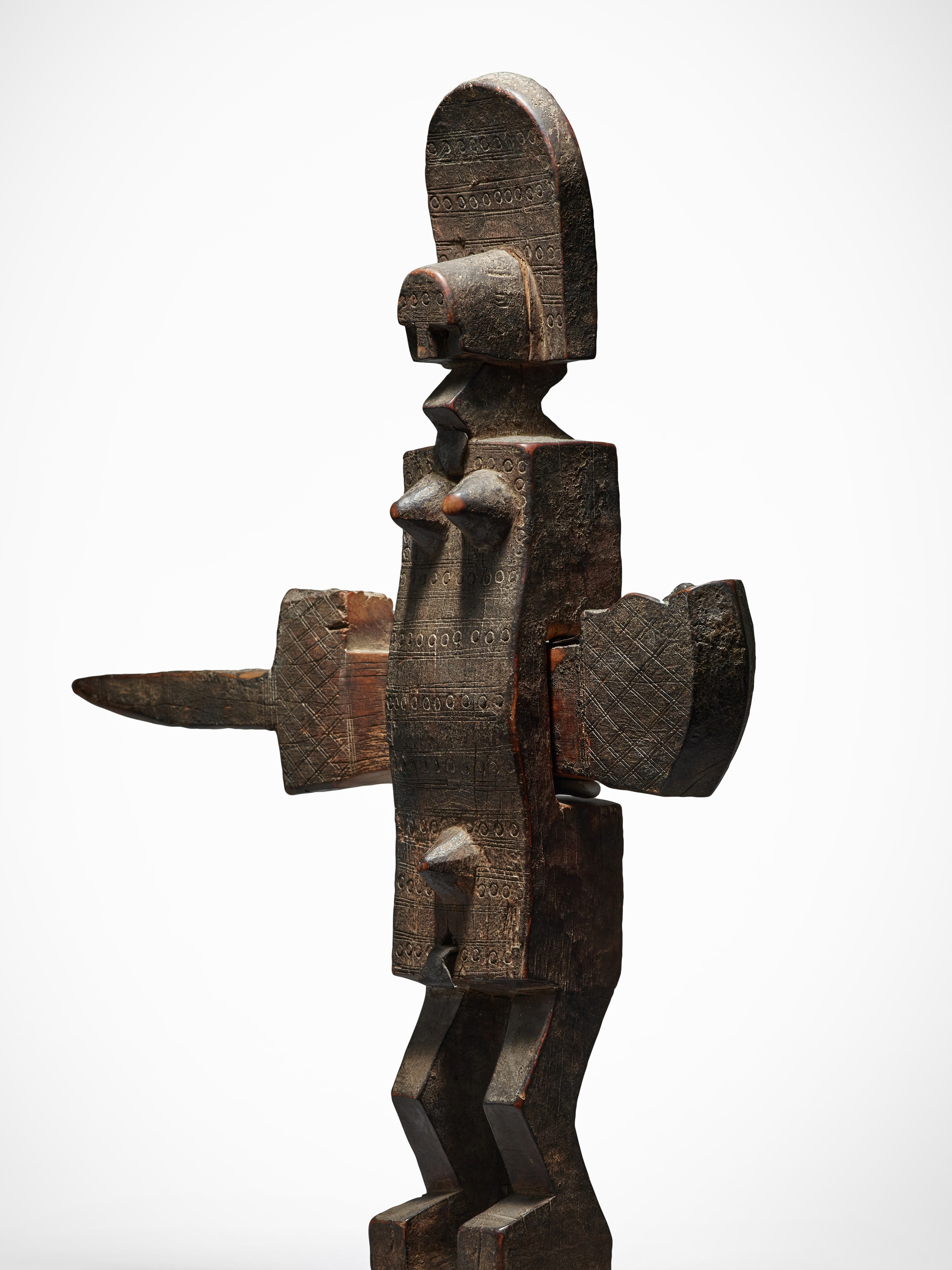 Bamana Figural Doorlock, Mali — Bamana Figural Doorlock, Mali