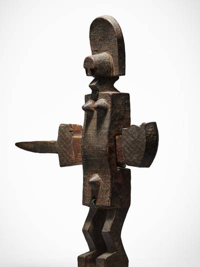 Bamana Figural Doorlock, Mali