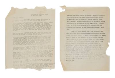 埃文斯•卡尔逊 中国见闻家书两封 1940年