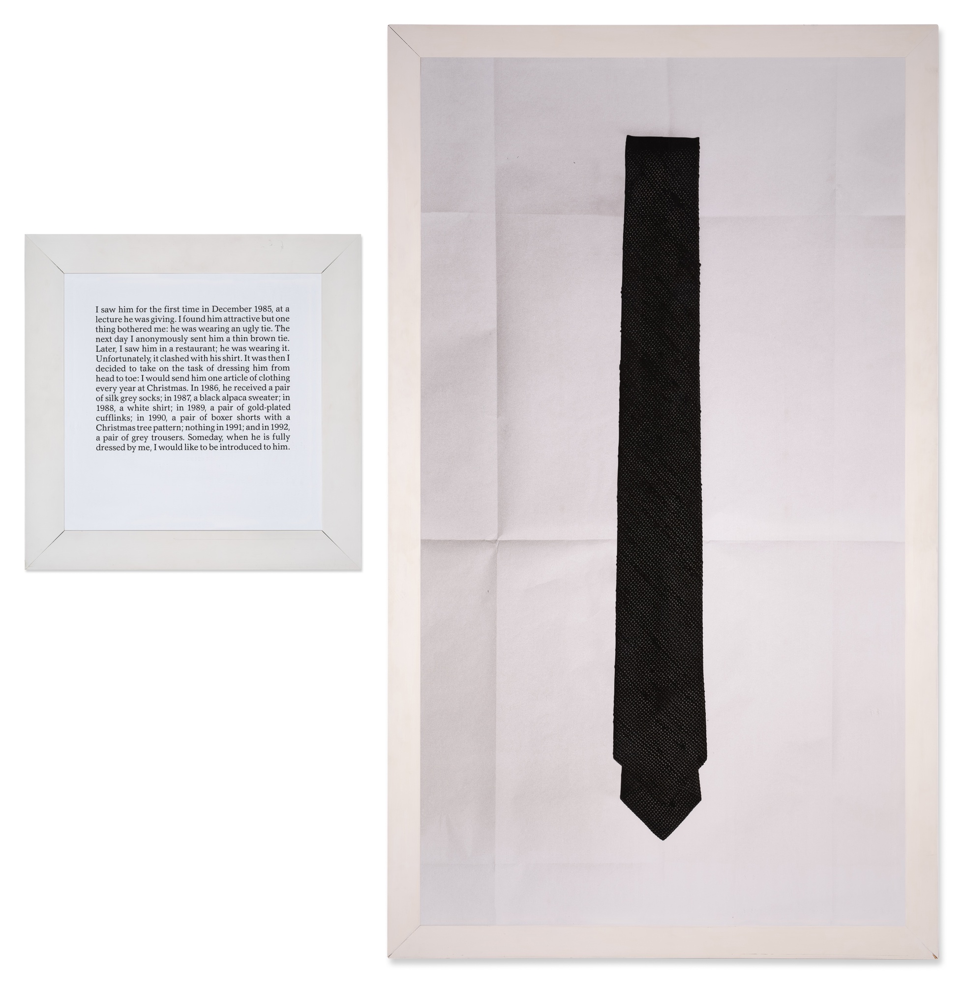 Sophie Calle — La Cravate 