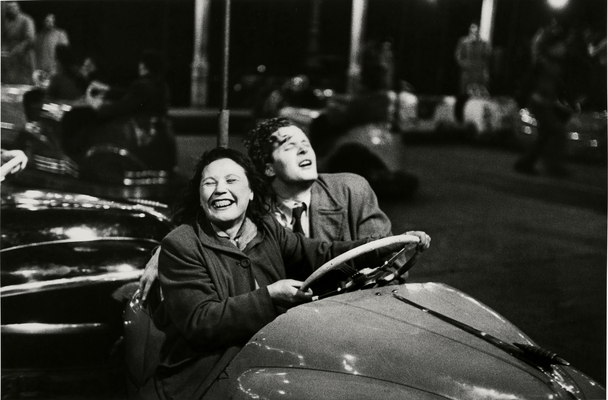 Robert Frank — 'Paris' (Couple in a Bumper Car)