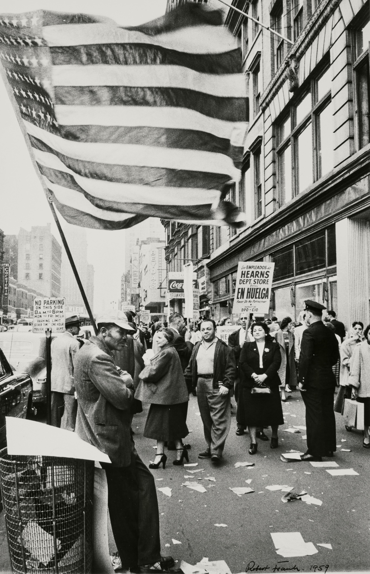 Robert Frank — Striking Worker (Hearns Department Store)