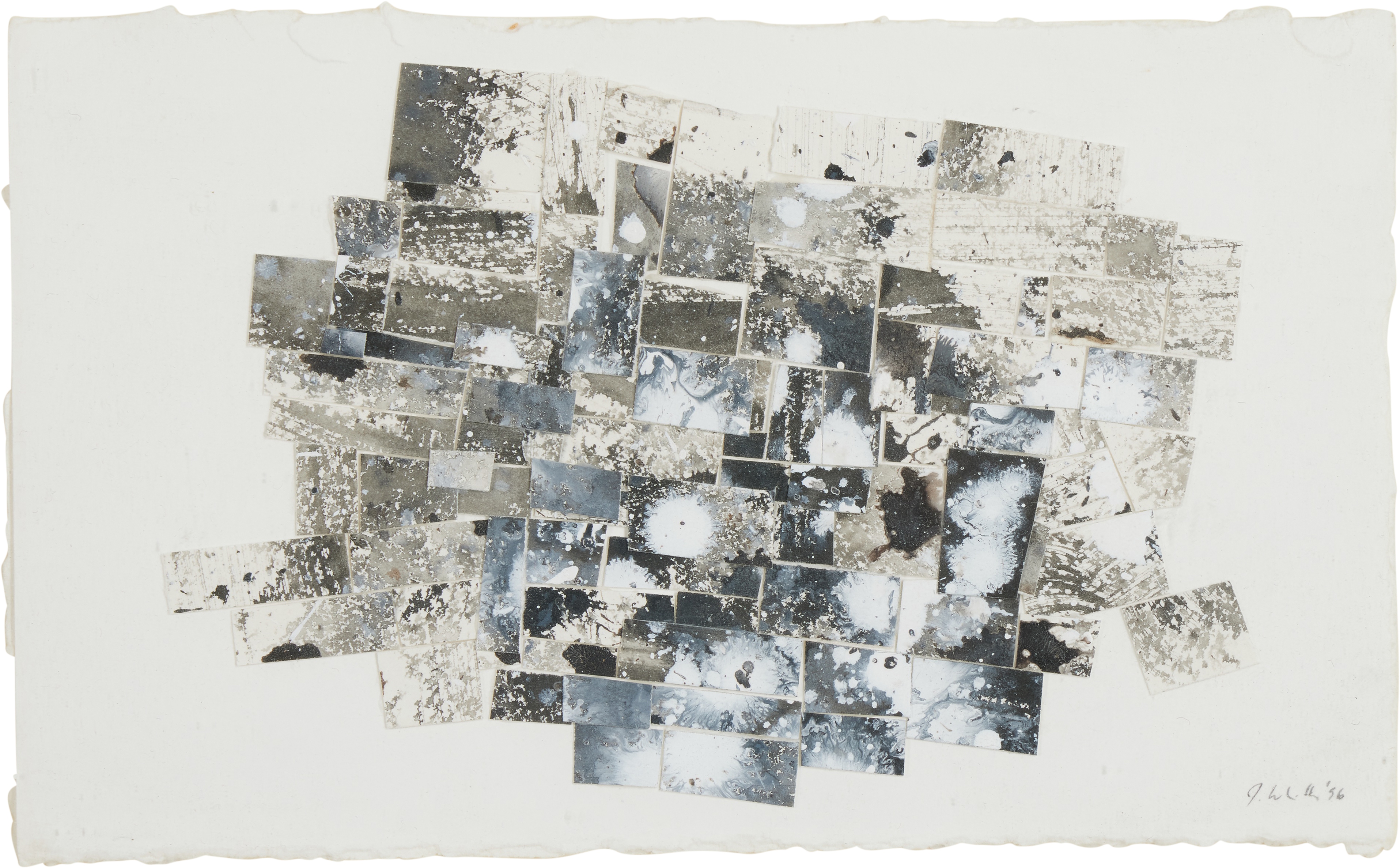 Jack Whitten — Broken Grid VII