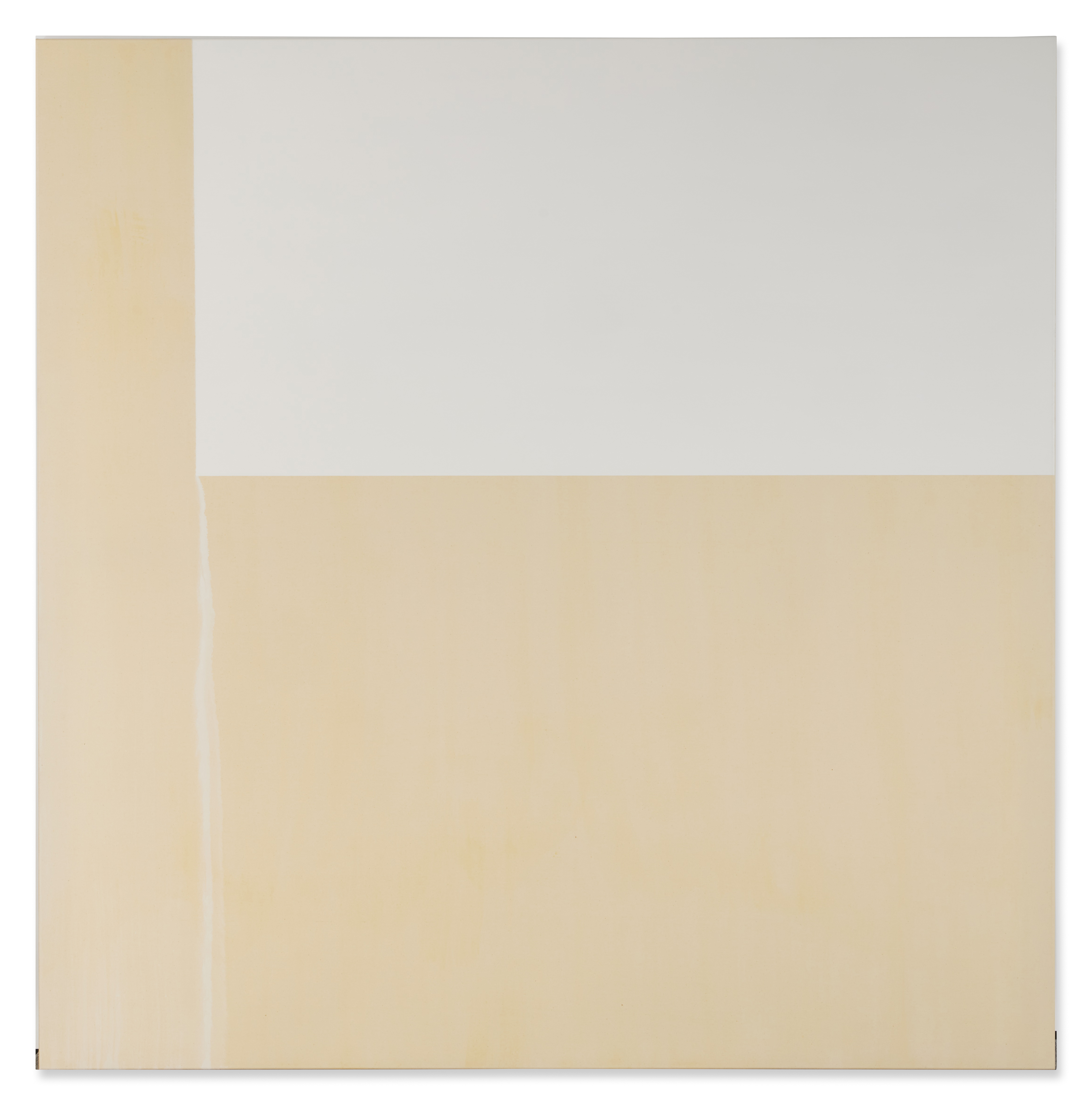 Callum Innes — Exposed Painting (Titanium White)