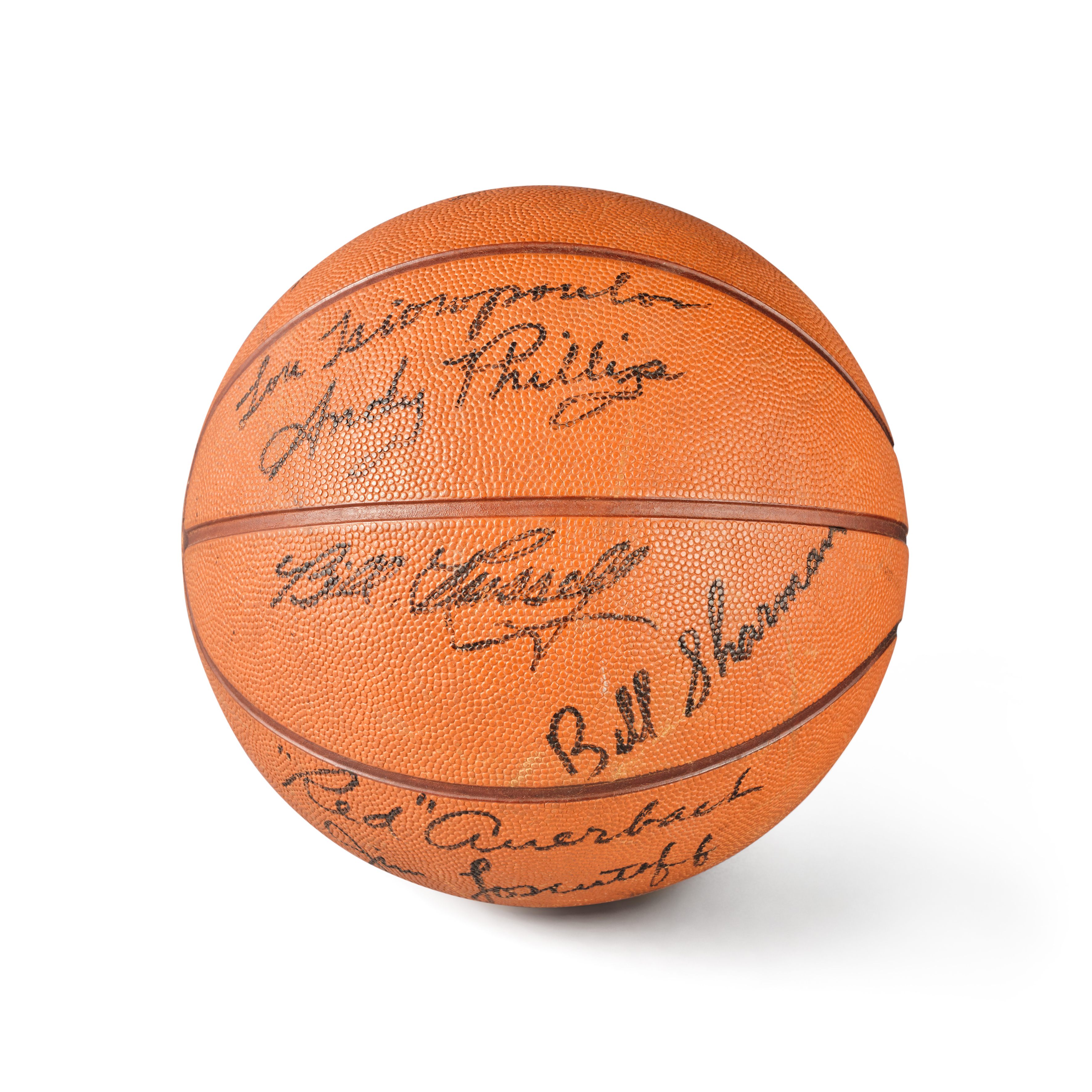 Unknown — 1950s Boston Celtics Dynasty Team Signed Basketball