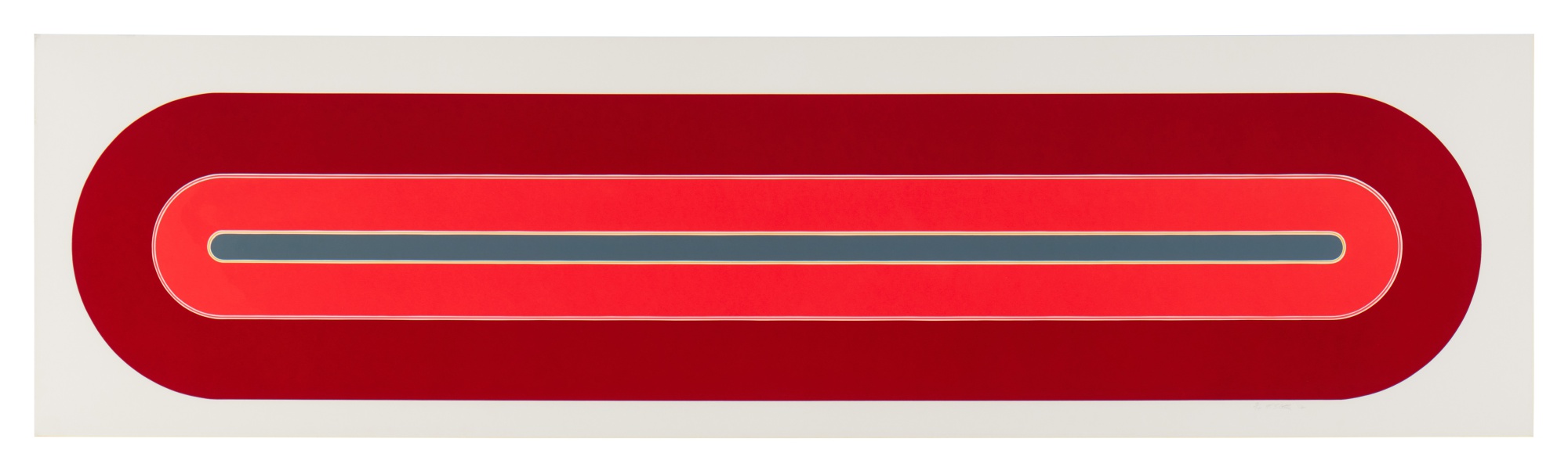 Frank Stella — Agua Caliente, from Race Track Series