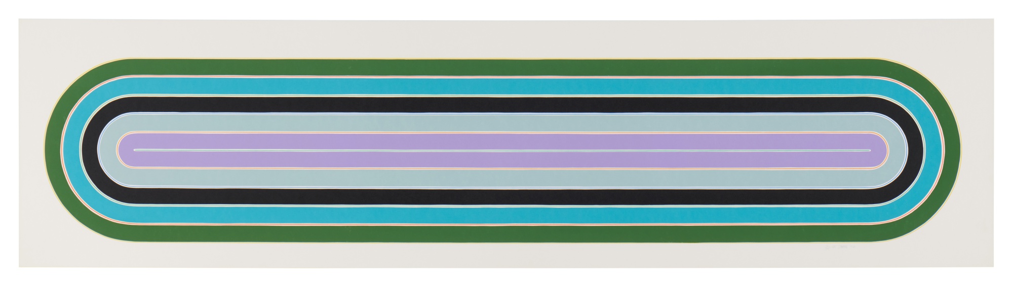 Frank Stella — Los Alamitos, from Race Track Series
