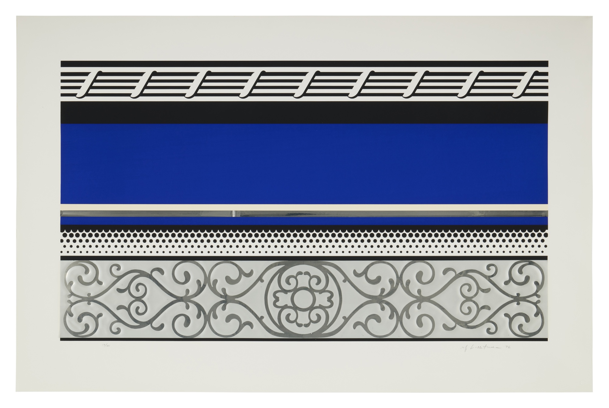 Roy Lichtenstein — Entablature V