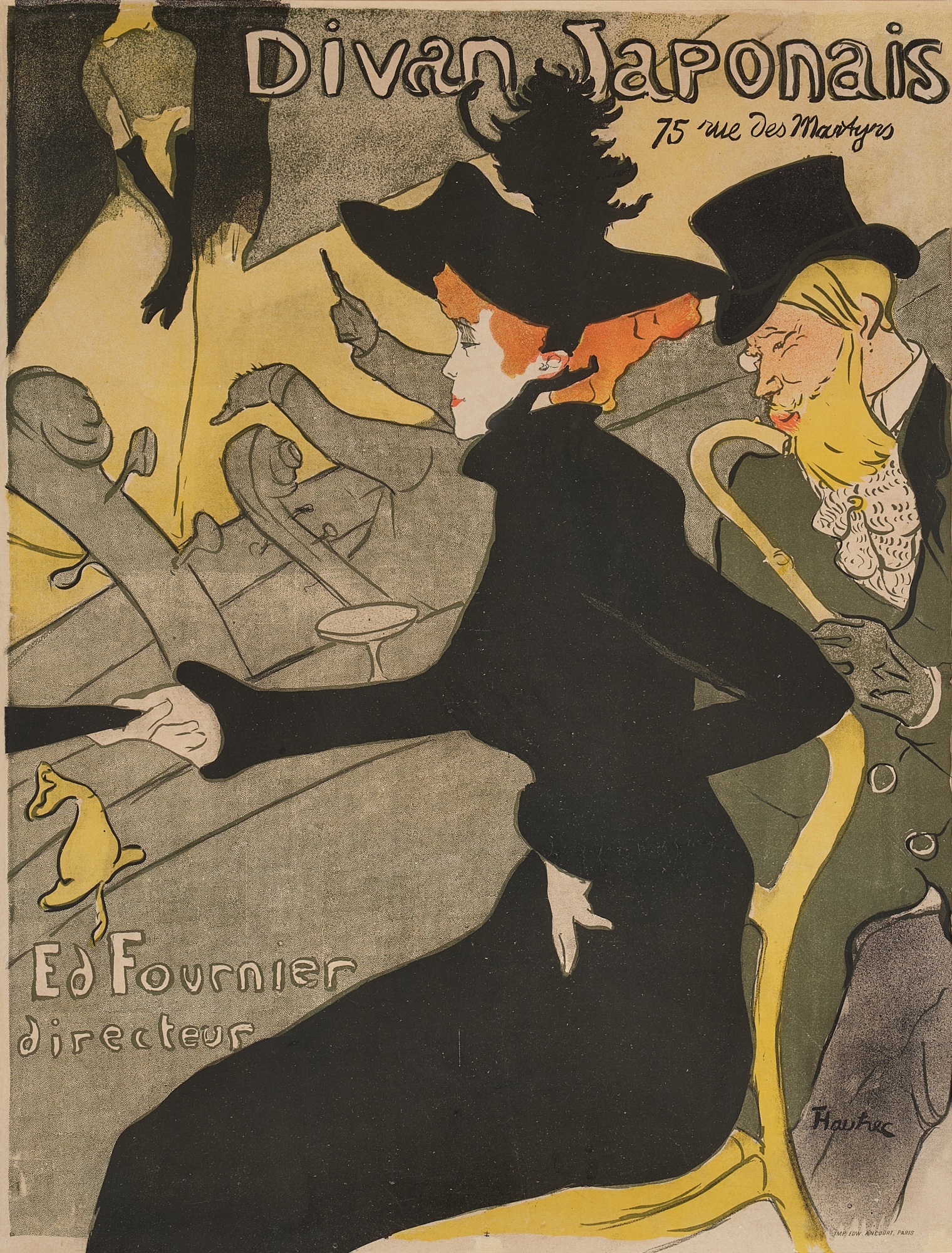 Henri de Toulouse-Lautrec — Divan Japonais