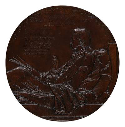 Portrait Relief of Robert Louis Stevenson