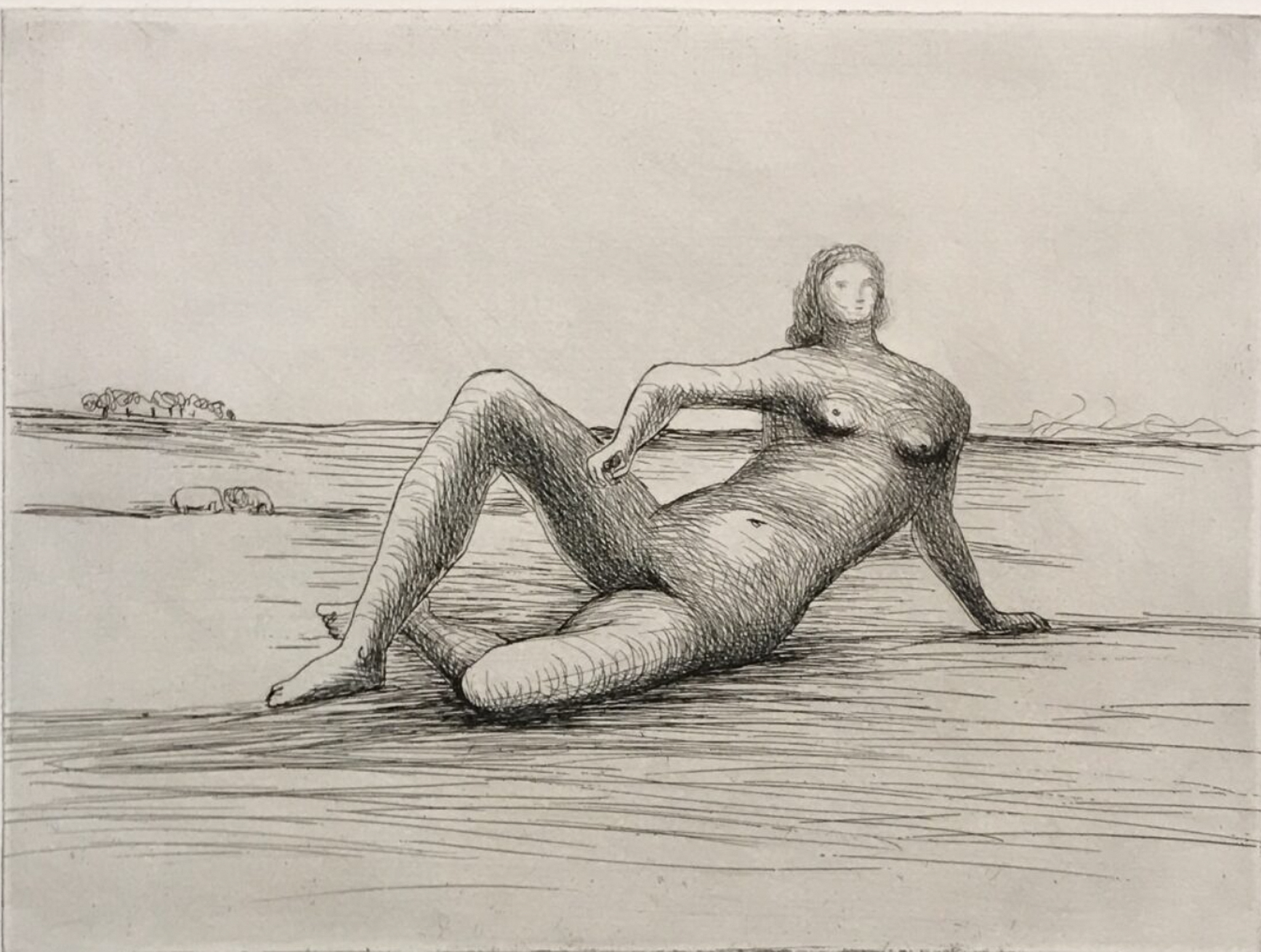 Henry Moore — Reclining Figure 4