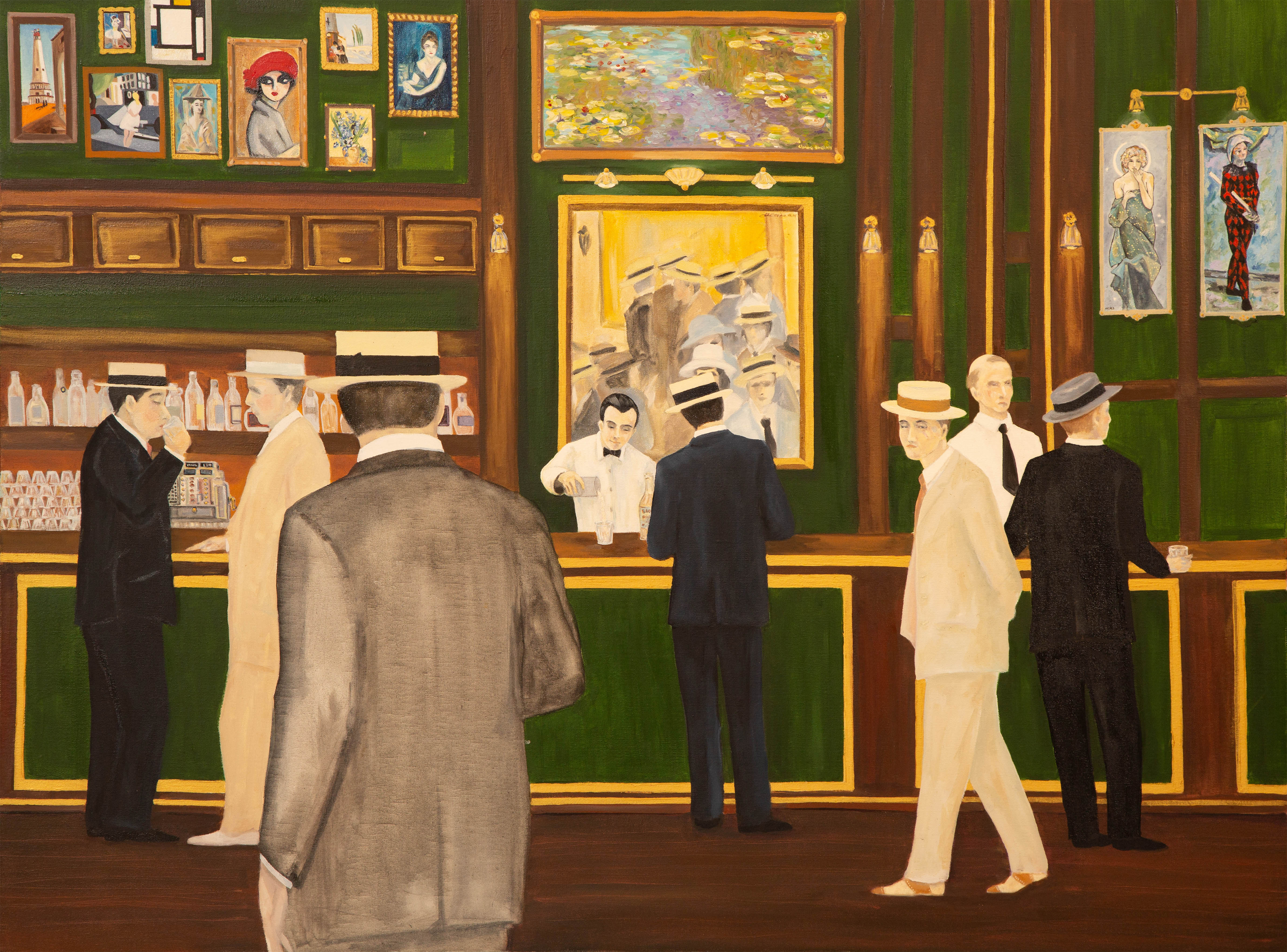 Andres Conde — Café des Arts from the series Dias De Un Futuro Pasado