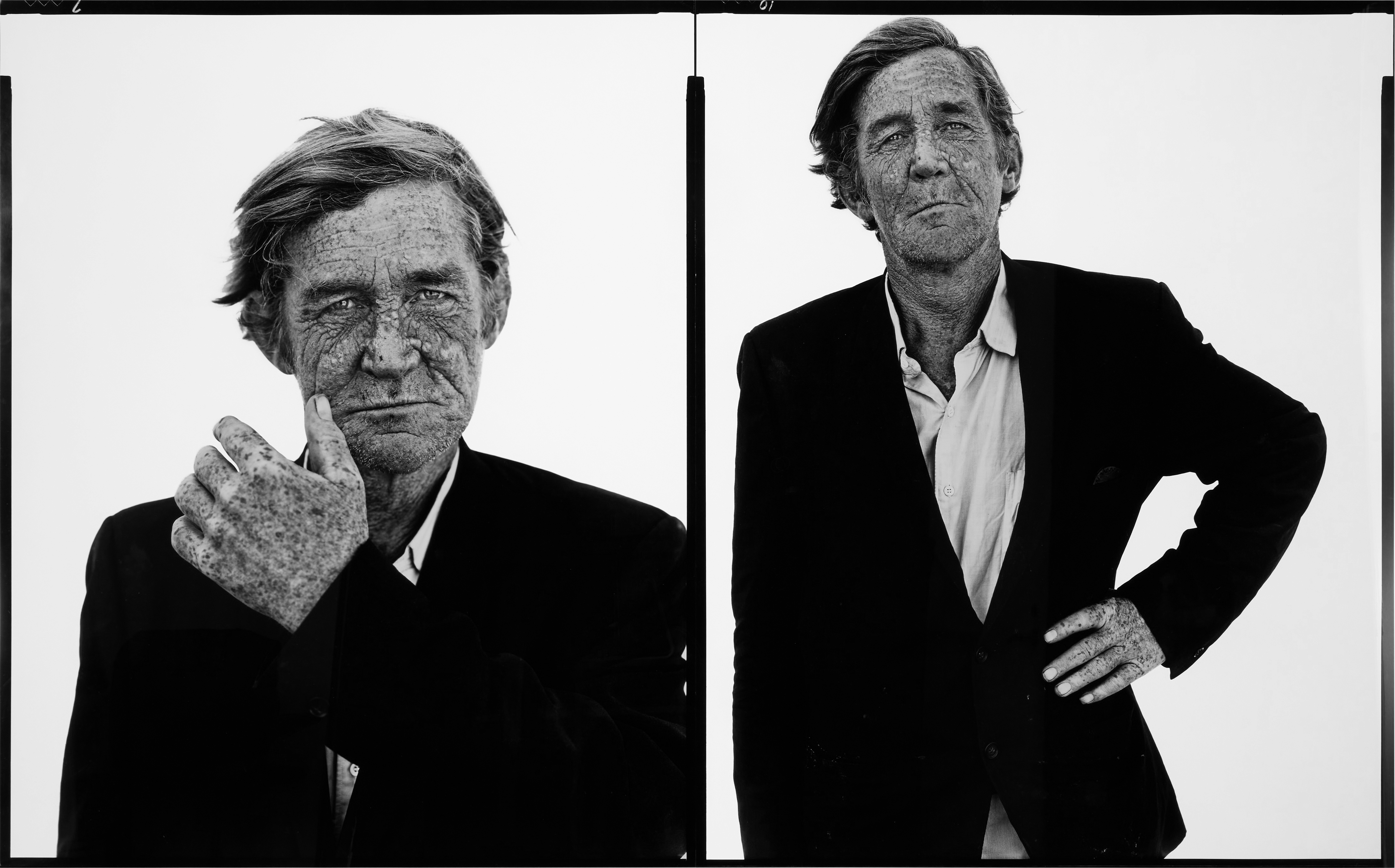 Richard Avedon — Clarence Lippard, Drifter, Interstate 80, Sparks, Nevada, 29 August 1983
