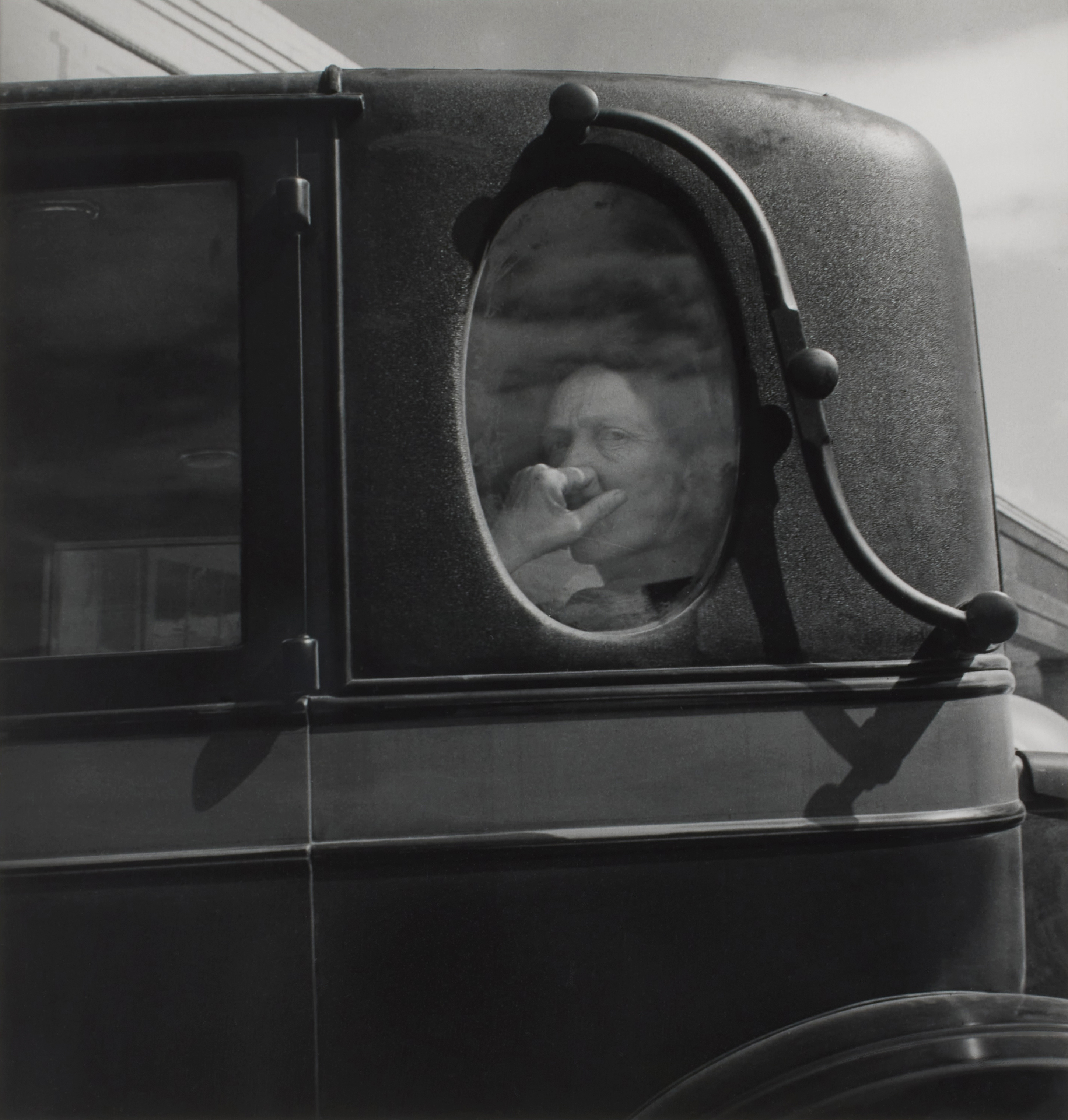 Dorothea Lange — Funeral Cortege, End of an Era in a Small Valley Town