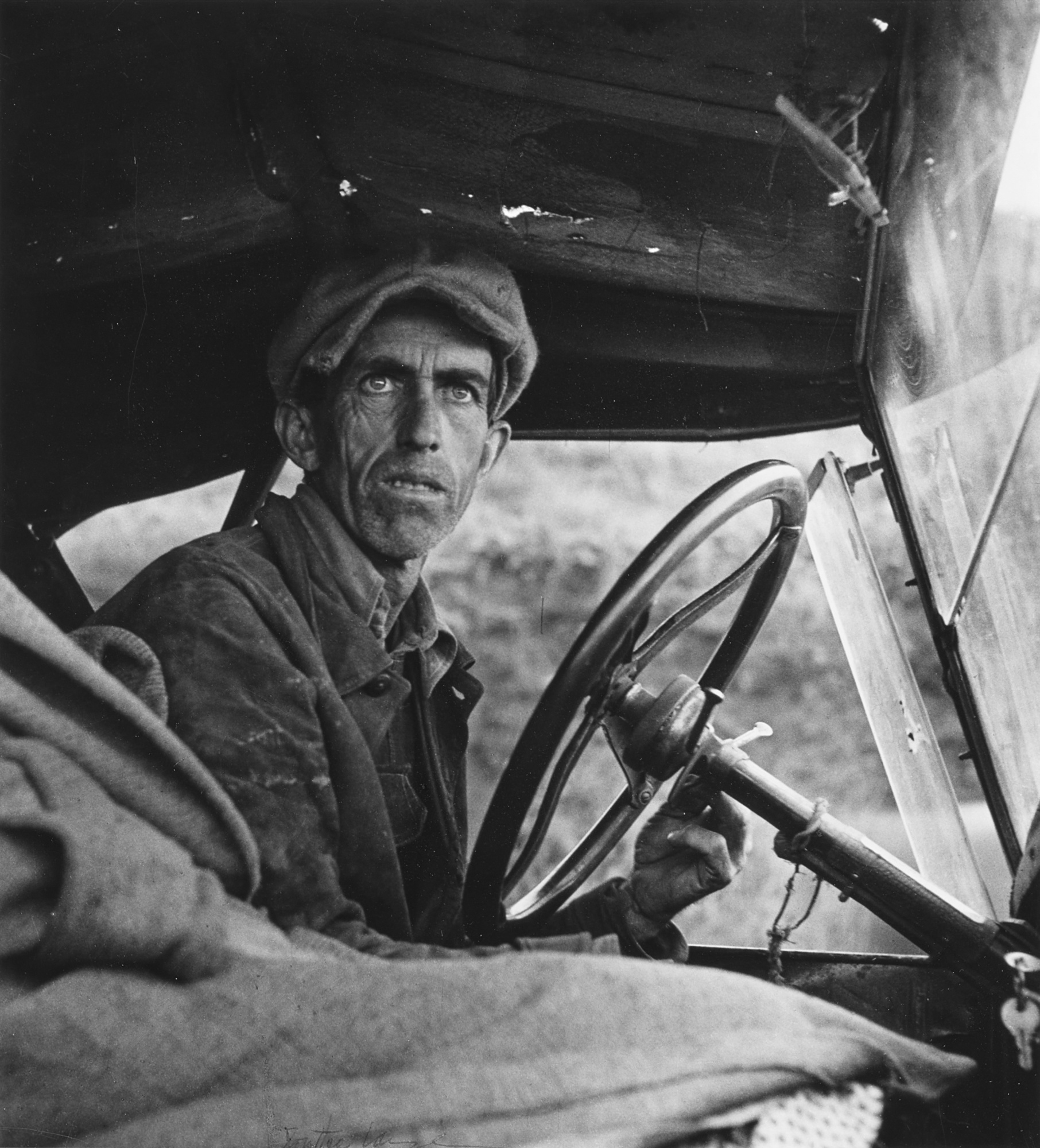 Dorothea Lange — Ditched, Stalled and Stranded, San Joaquin Valley, California