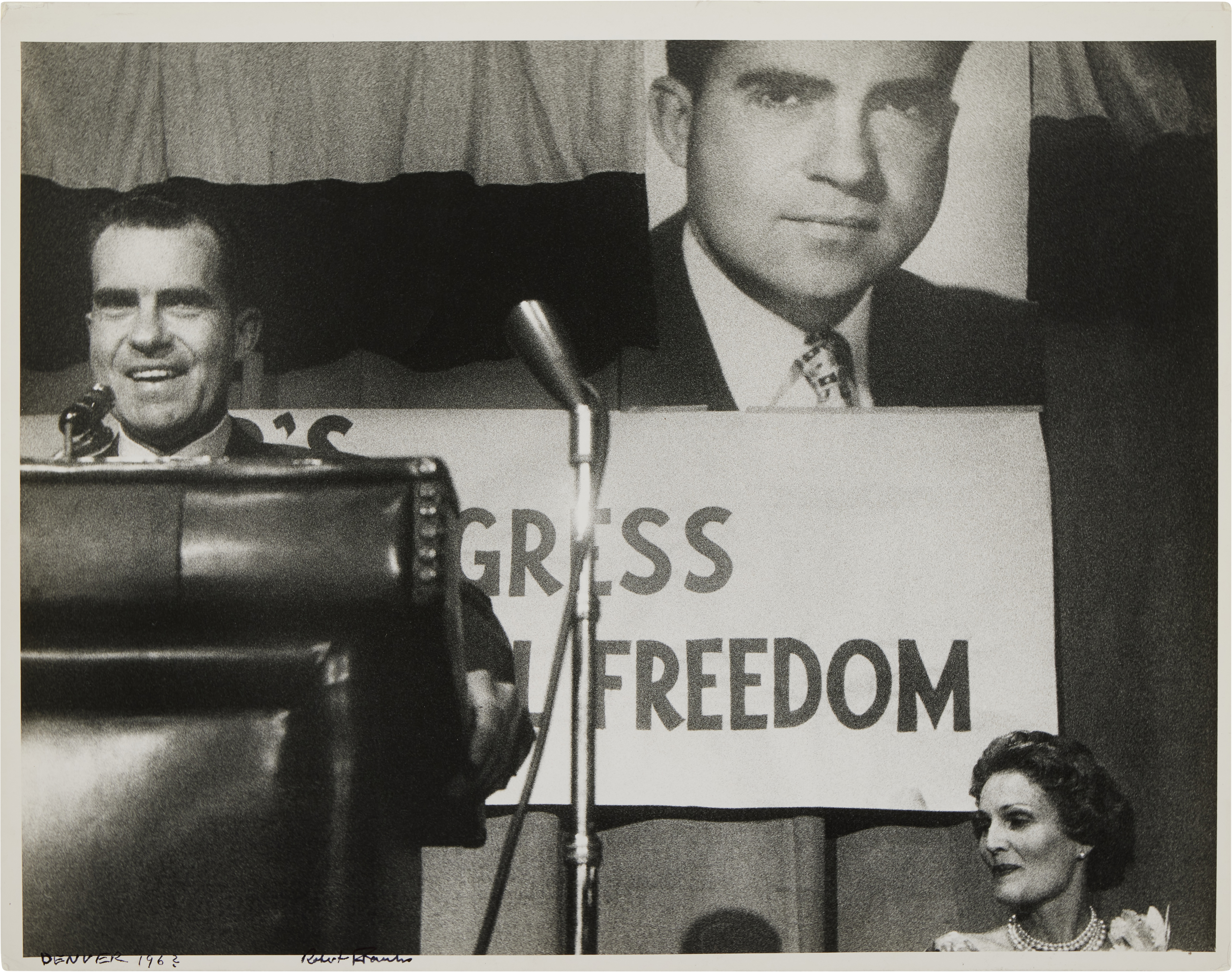 Robert Frank — 'Denver' (Richard and Pat Nixon)