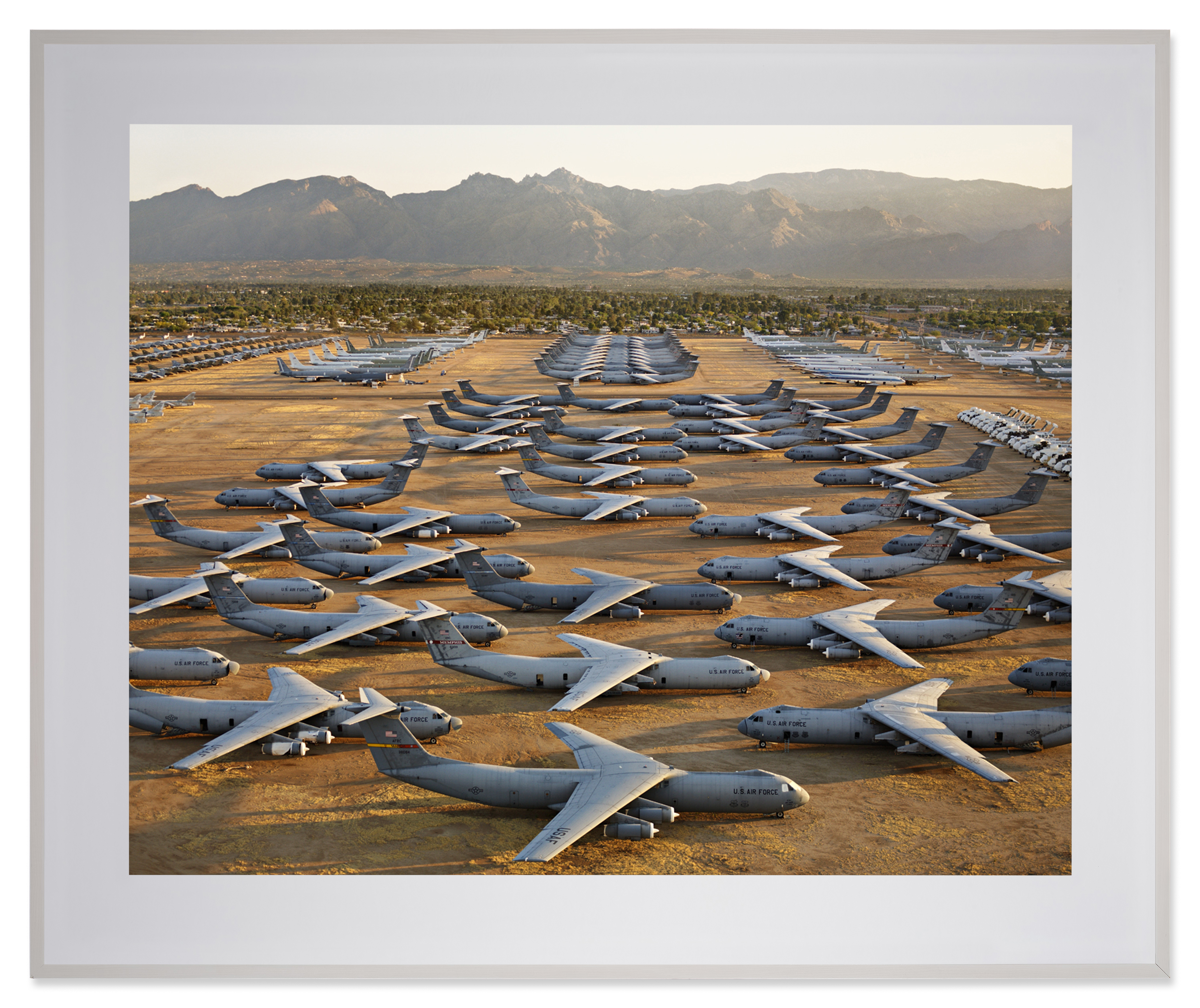 Edward Burtynsky — AMARC #5, Davis Monthan AFB, Tucson Arizona