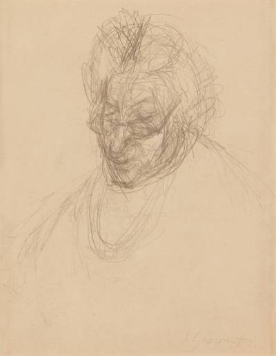 La mère de l'artiste (recto); Nature morte et animal fantastique (verso)