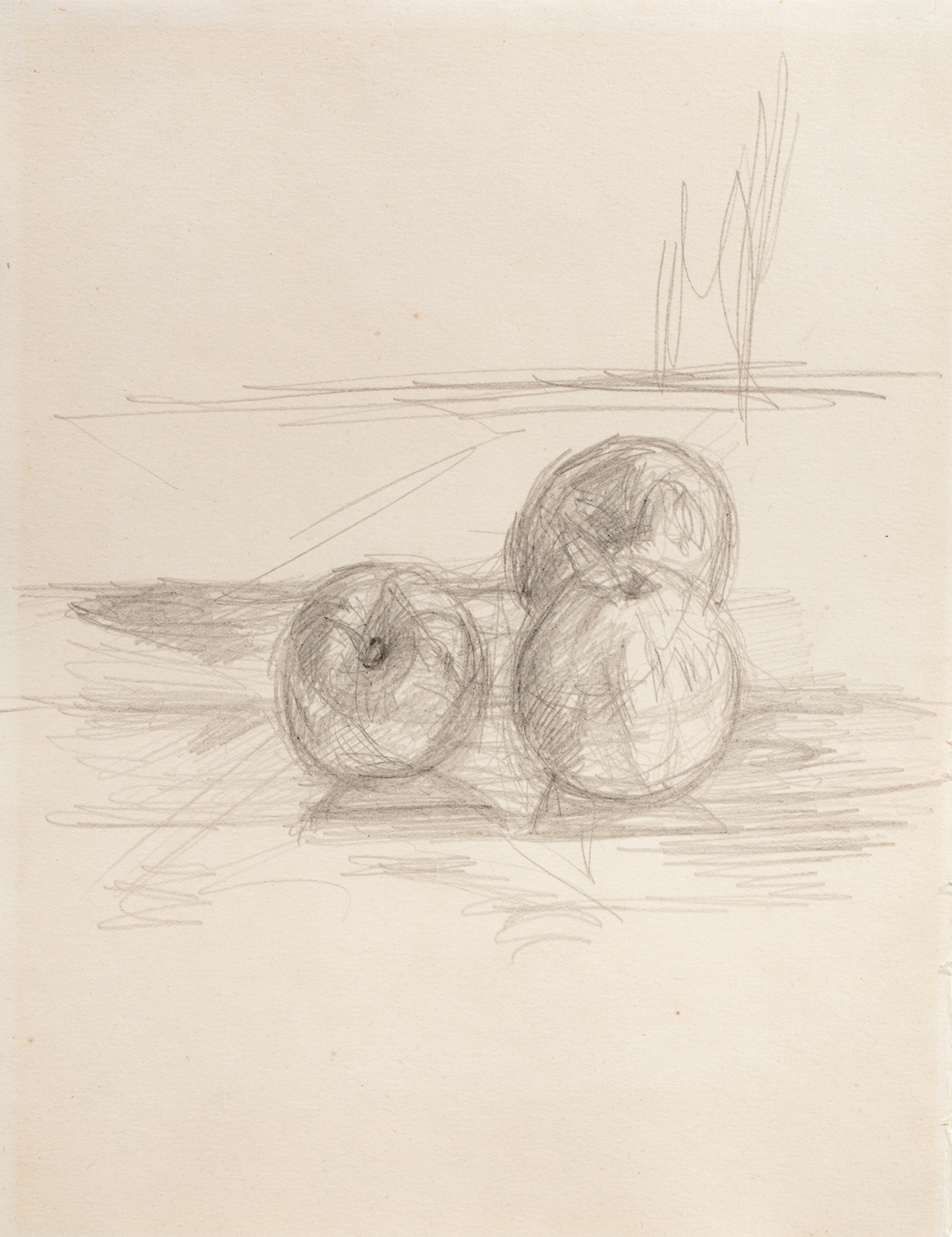 Alberto Giacometti — Pommes