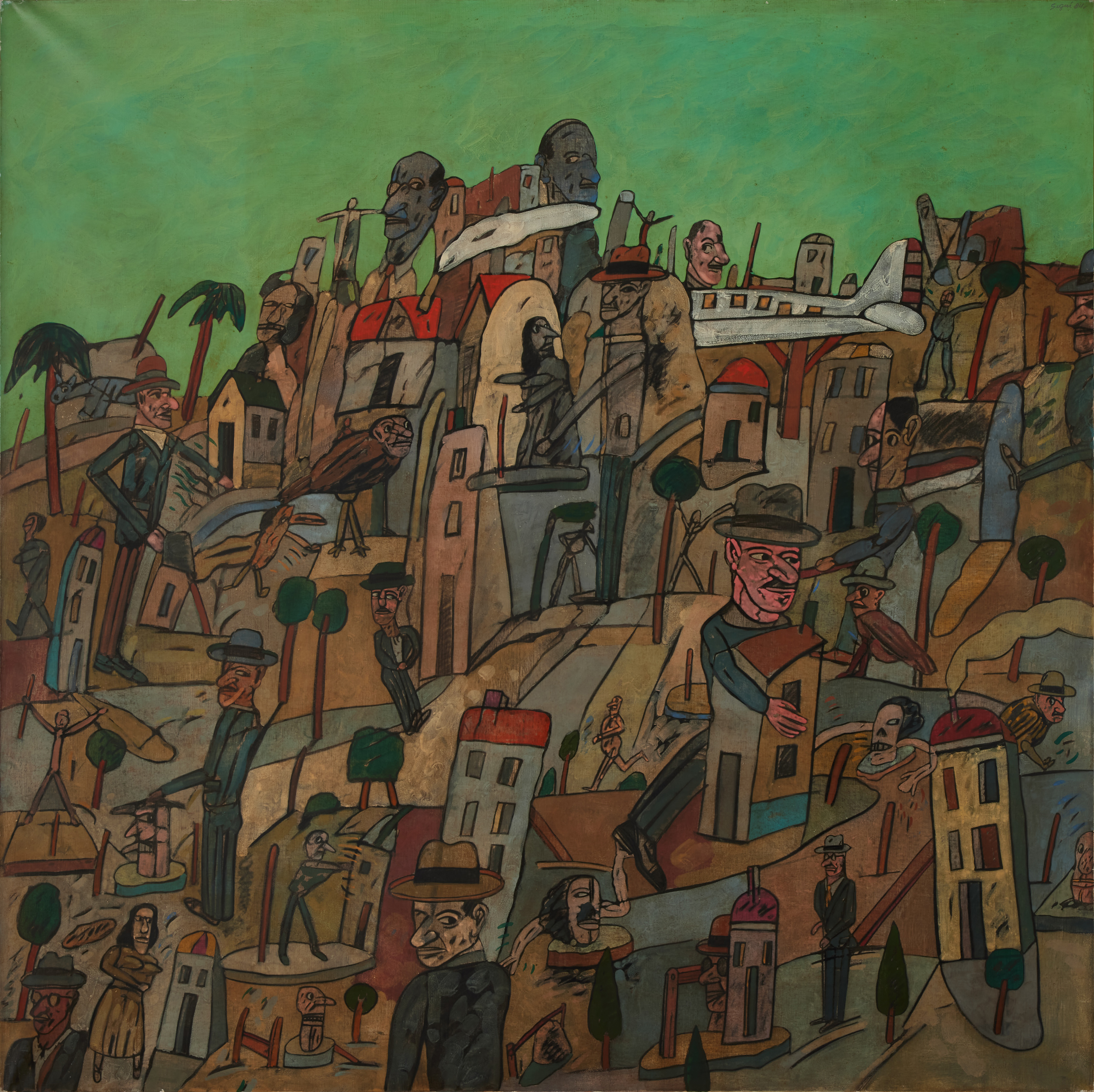 Antonio Seguí — El champaqui en enero