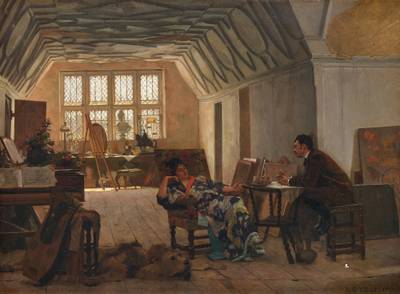 A Break in the Studio