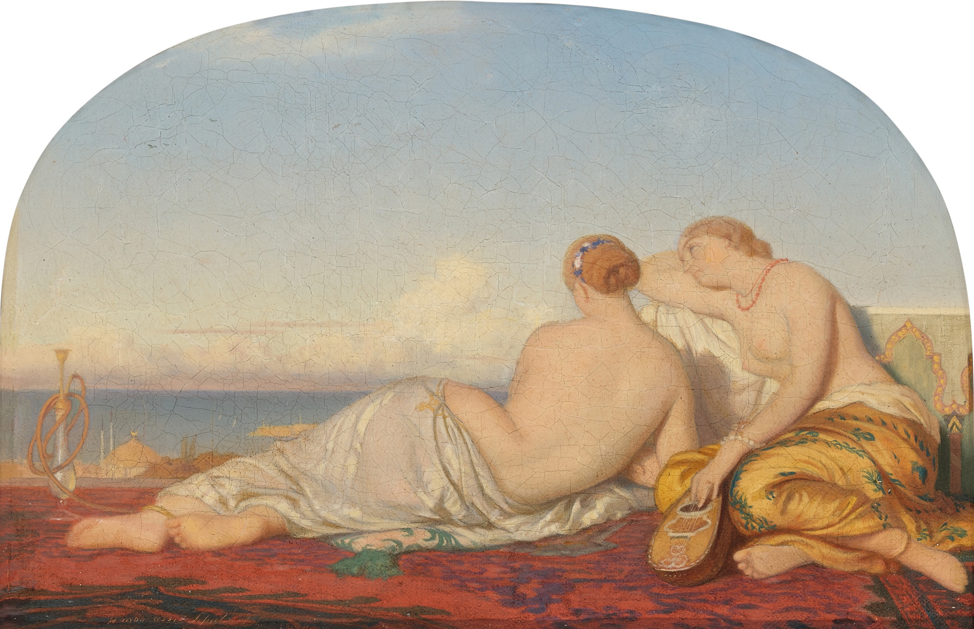 Antoine Auguste Ernest Hébert — Along the Bosphorous