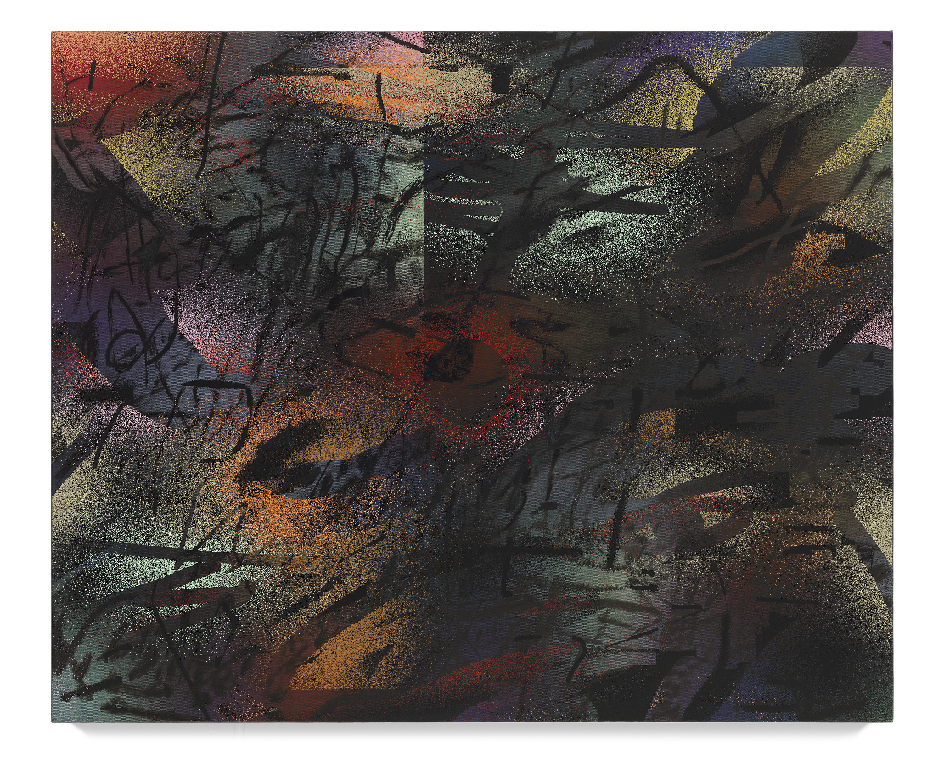 Julie Mehretu — New Dawn, Sing (for Nina)