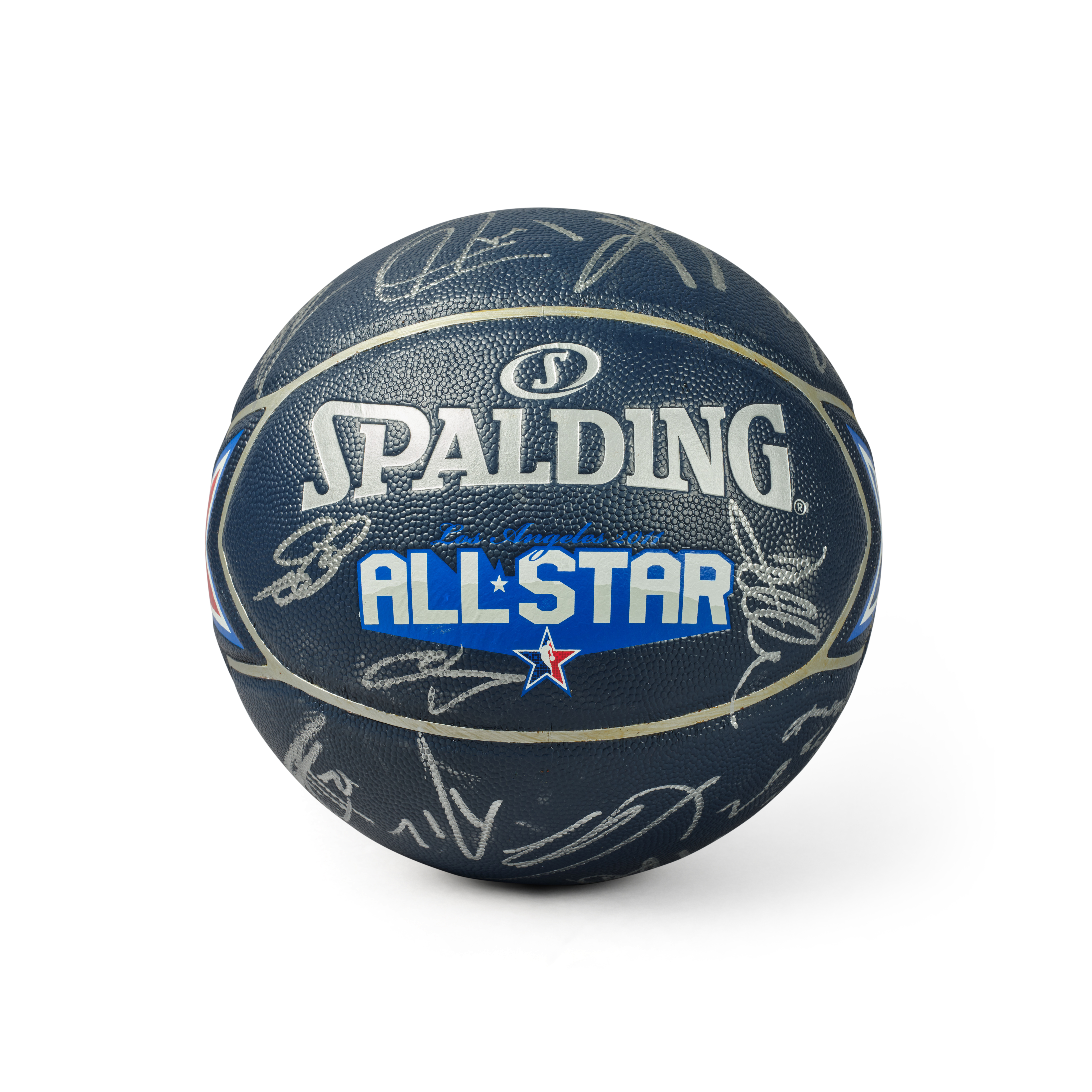 Unknown — 2011 NBA All-Star Game Multi-Signed Basketball