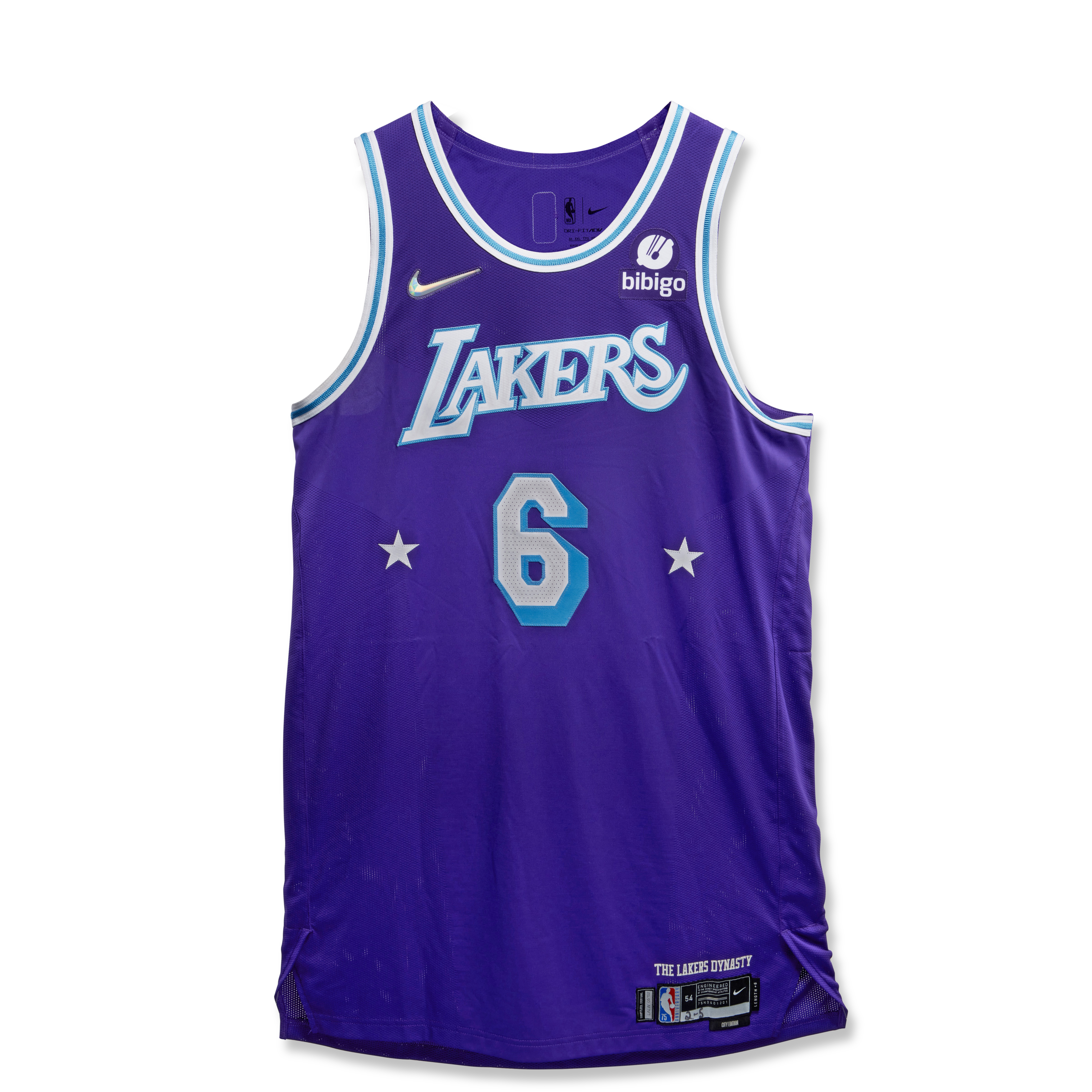 Unknown — LeBron James 2022 Los Angeles Lakers Game Worn Jersey