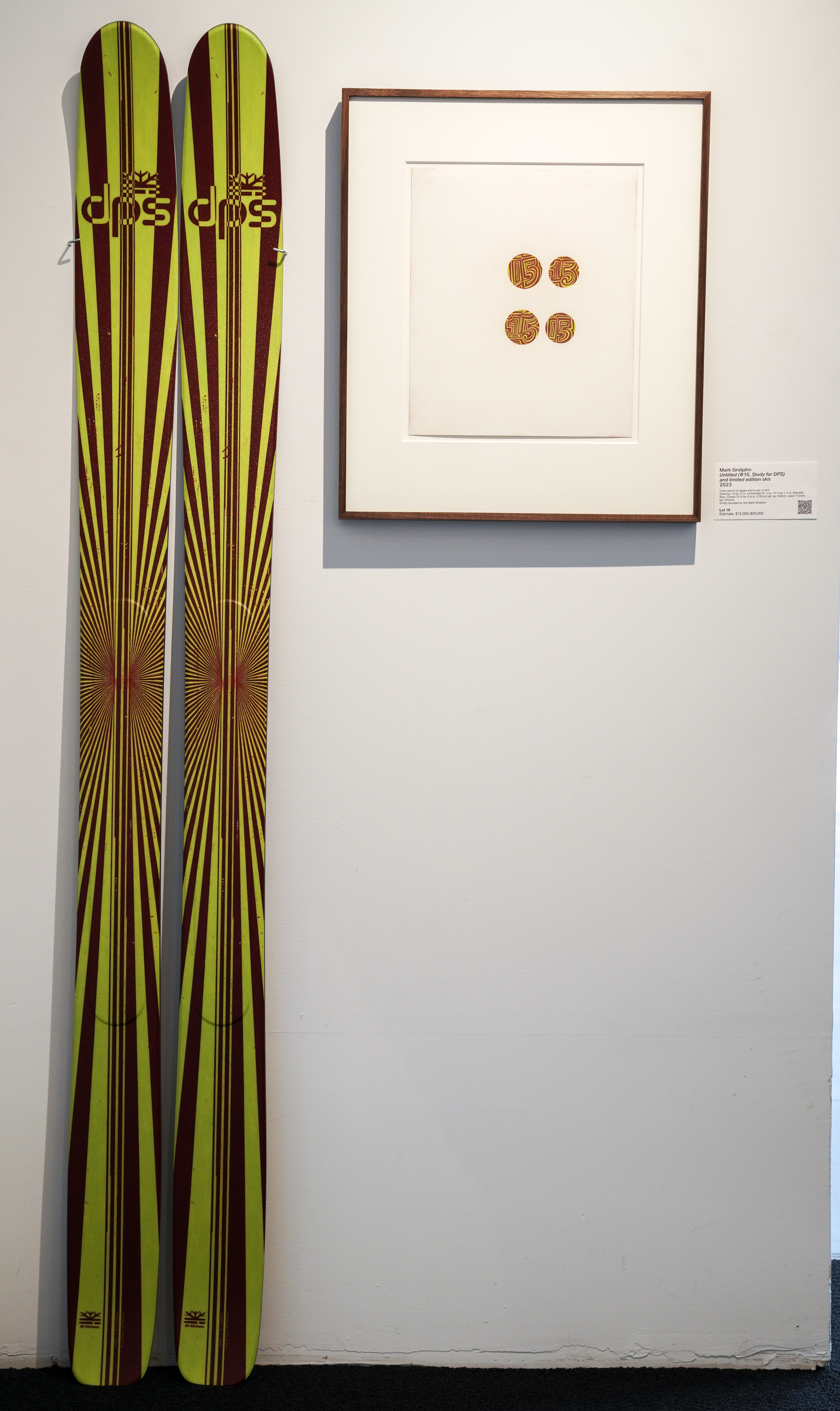 Mark Grotjahn — Untitled (#15, Study for DPS)