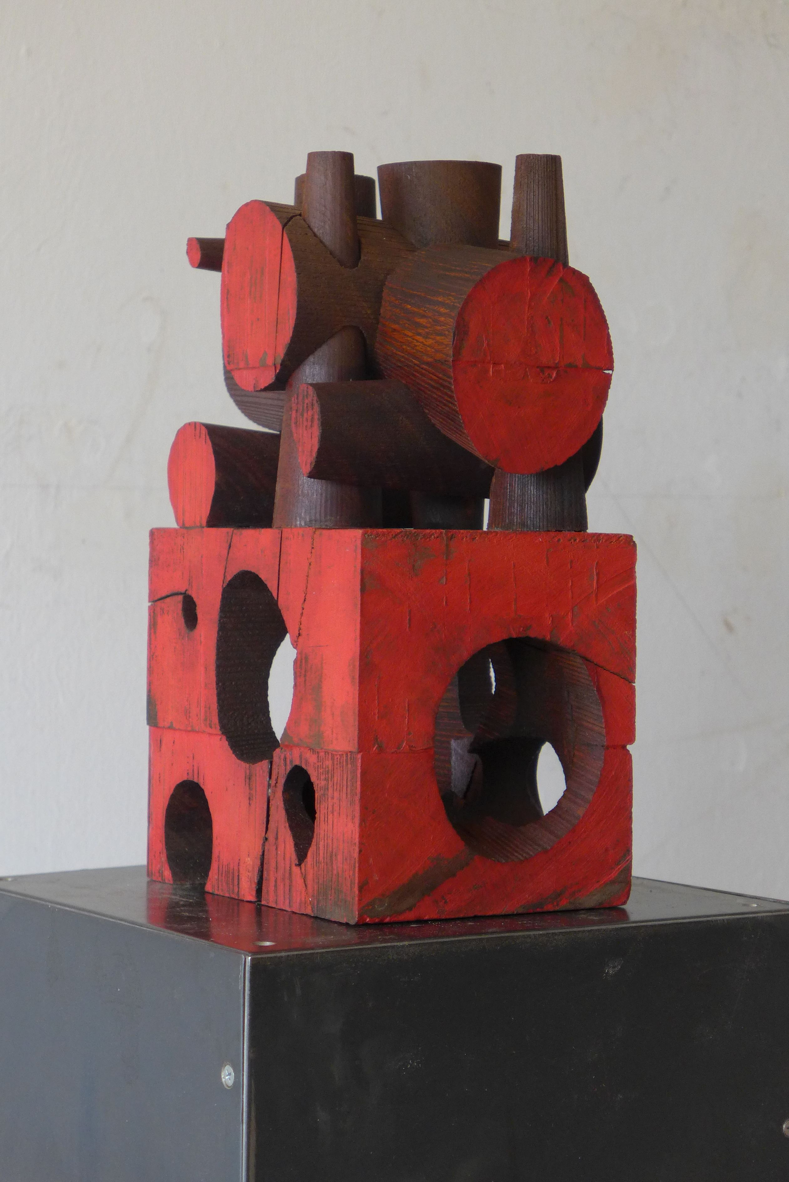 Mel Kendrick — Red Holes