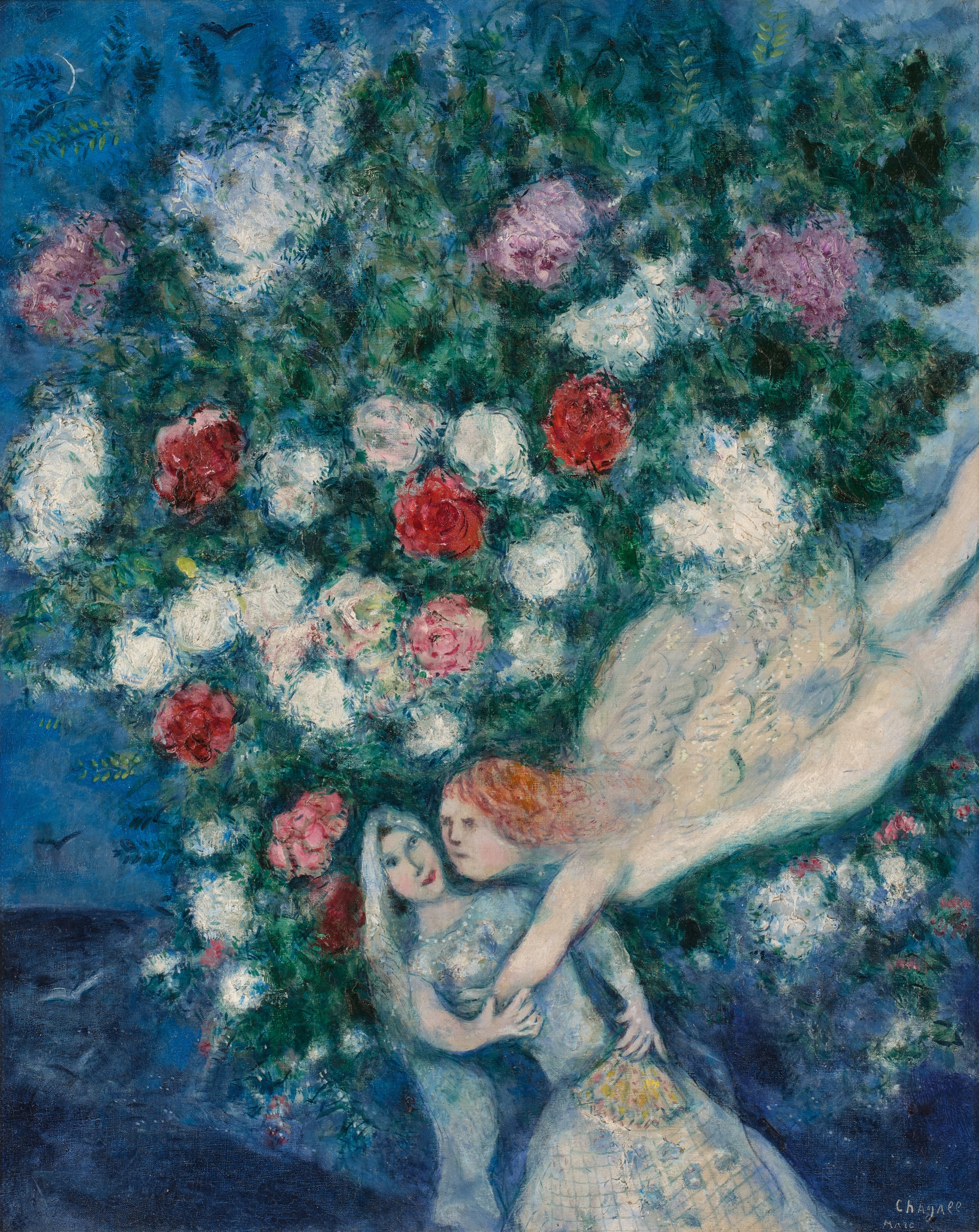 Marc Chagall — L’Ange et la fiancée