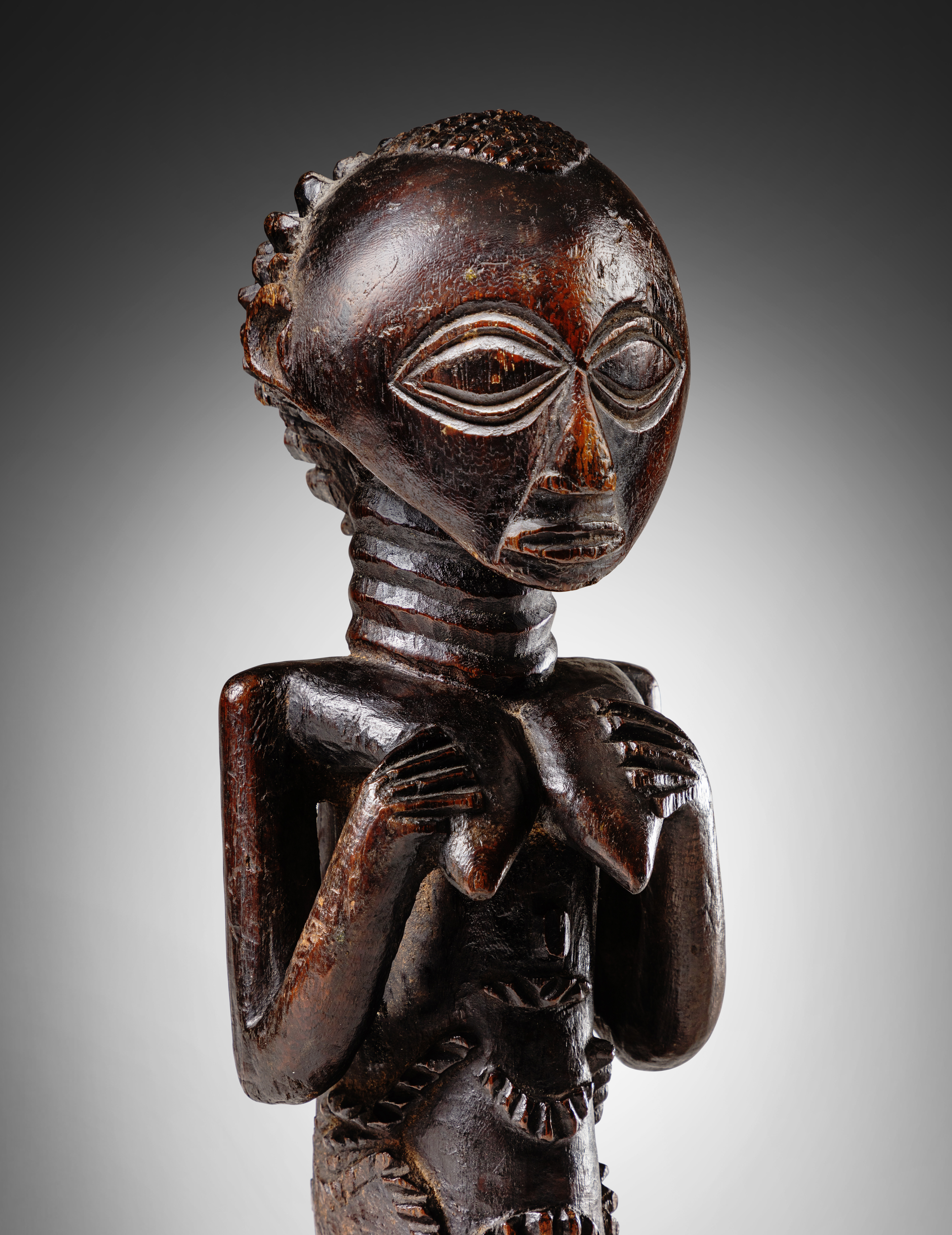 Unknown (Historical) — Luba Figure, Democratic Republic of the Congo