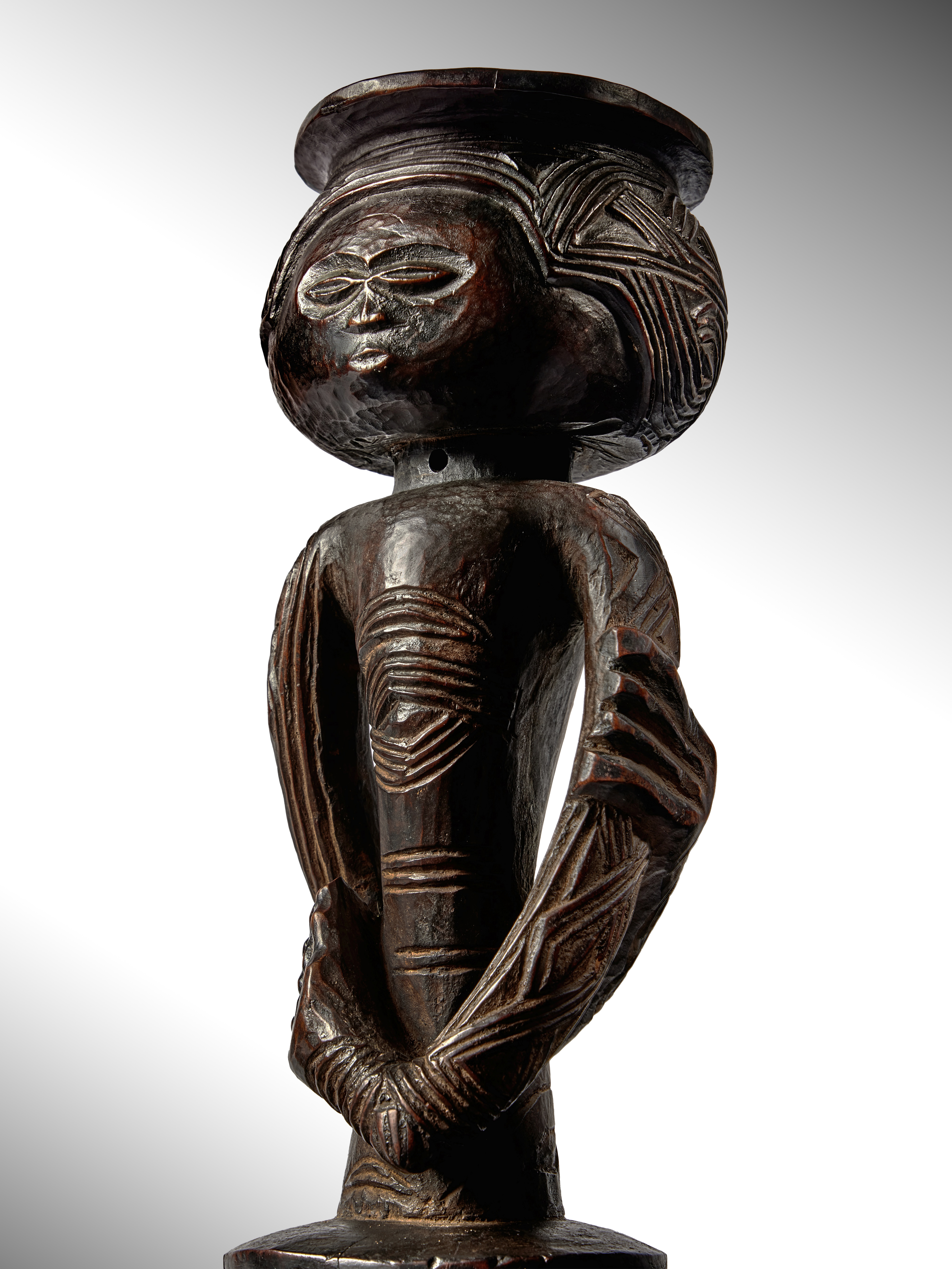 Unknown — Kuba-Dengese or Mbuun Figural Cup, Democratic Republic of the Congo