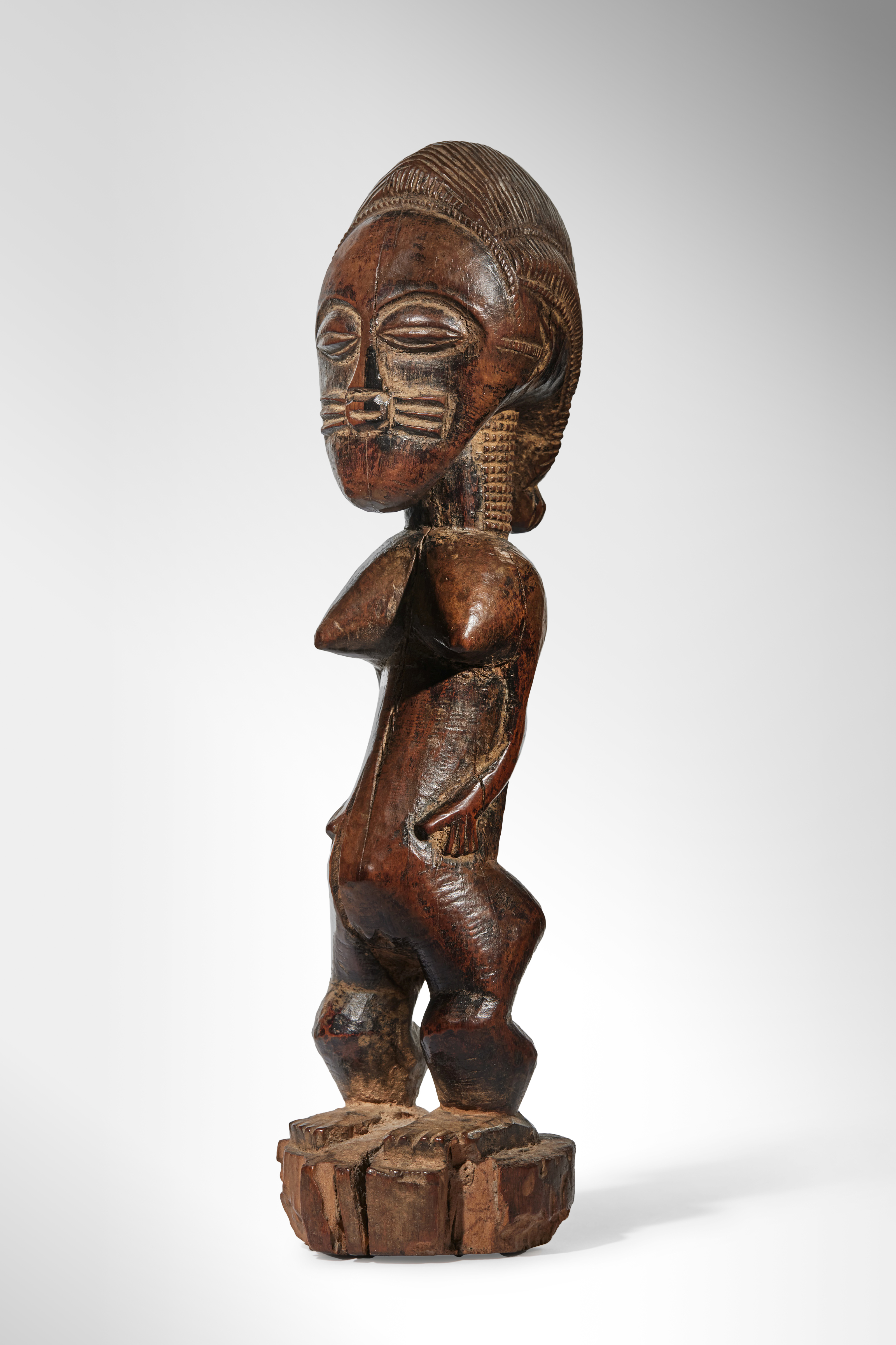Baule or Bono (Bron) Figure, Côte d'Ivoire — Baule or Bono (Bron) Figure, Côte d'Ivoire