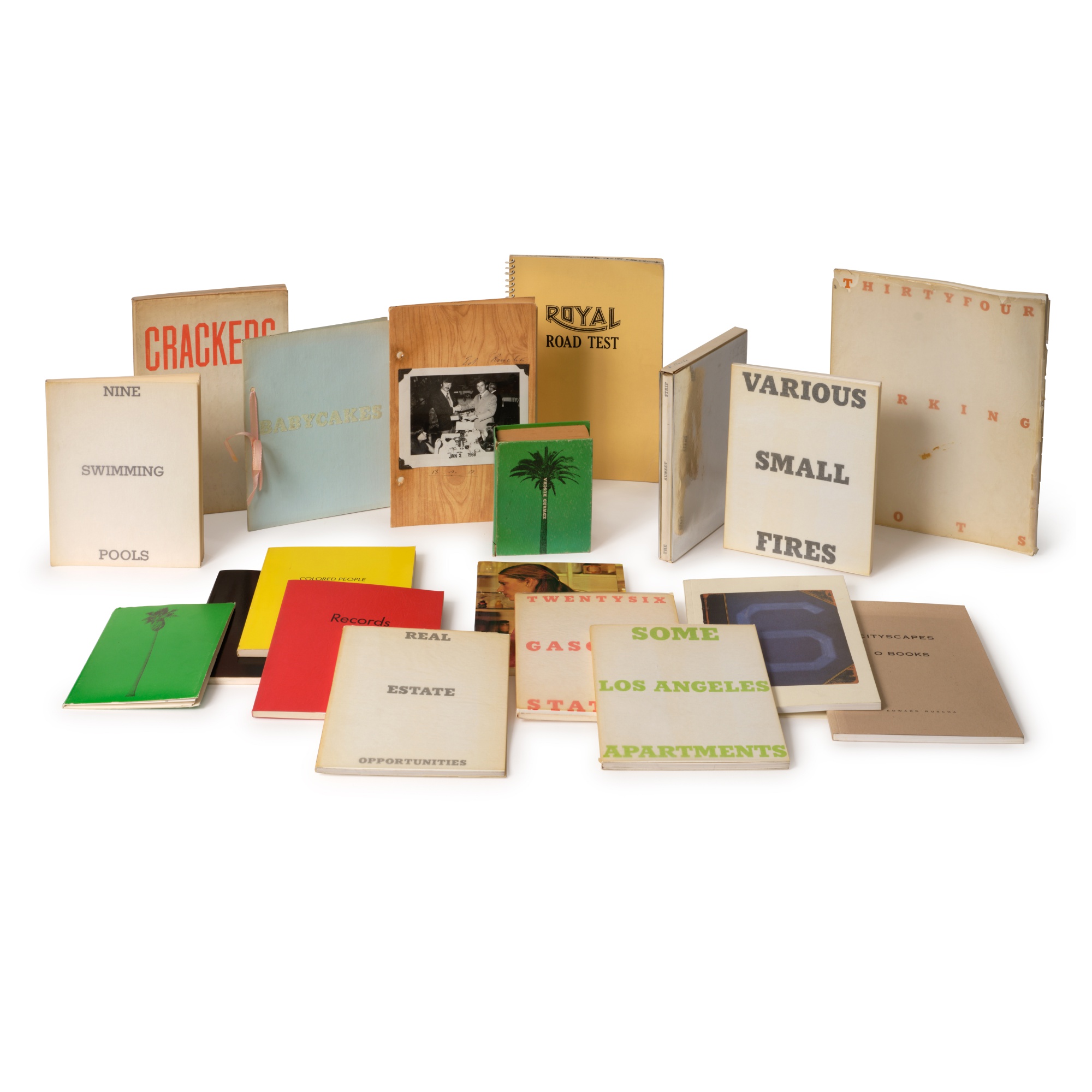 Ed Ruscha — Group of 18 Artists Books
