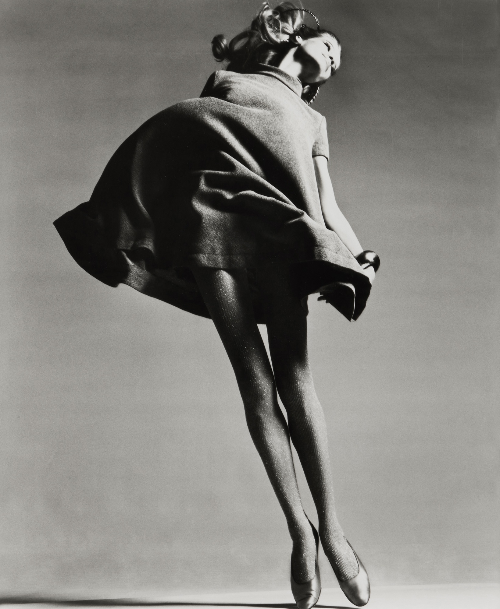 Richard Avedon — Veruschka, dress by Bill Blass, New York, January, 1967