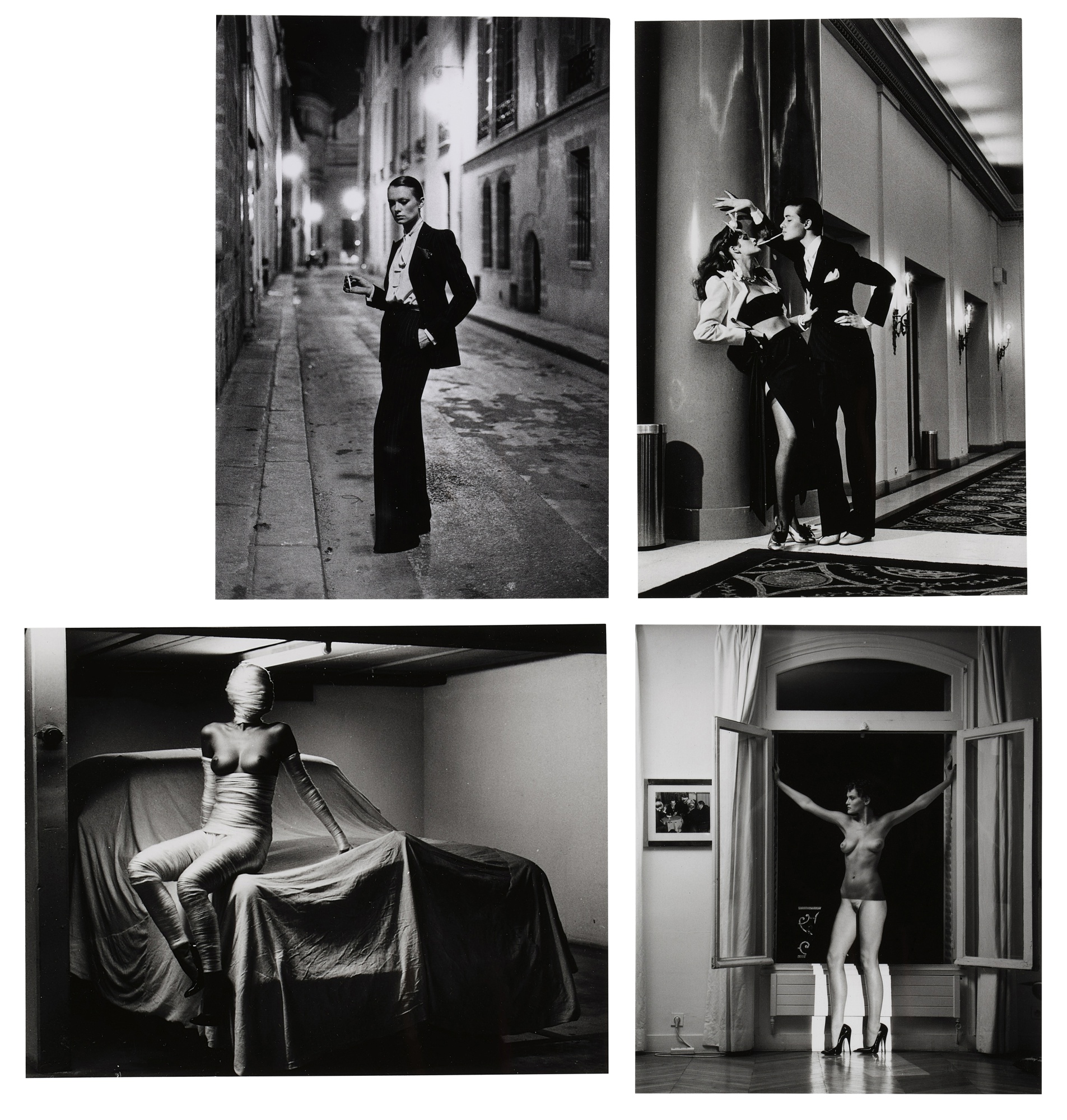 Helmut Newton — Selected Images (4 Photographs)