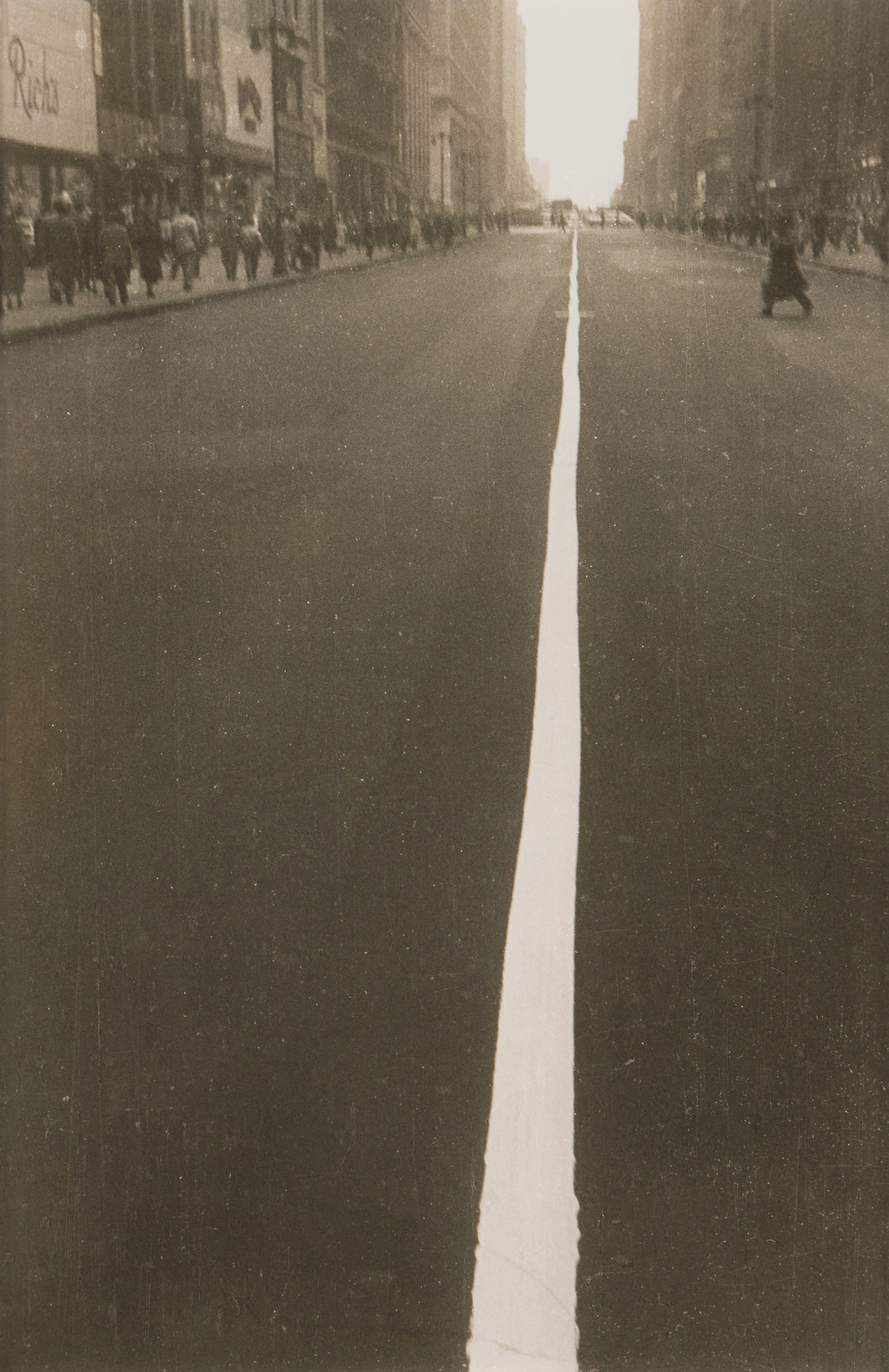 Robert Frank — Street line, New York (34th Street)