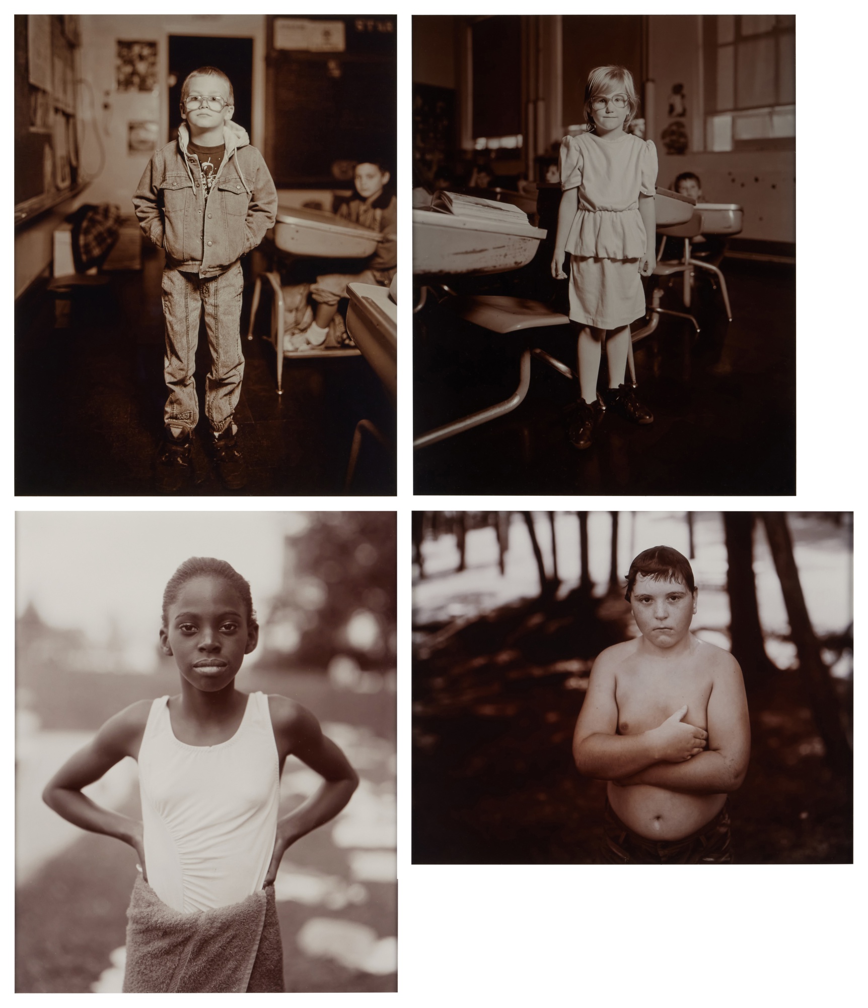 Art House: The Collection of Chara Schreyer — Selected Images of Children (4 Works)